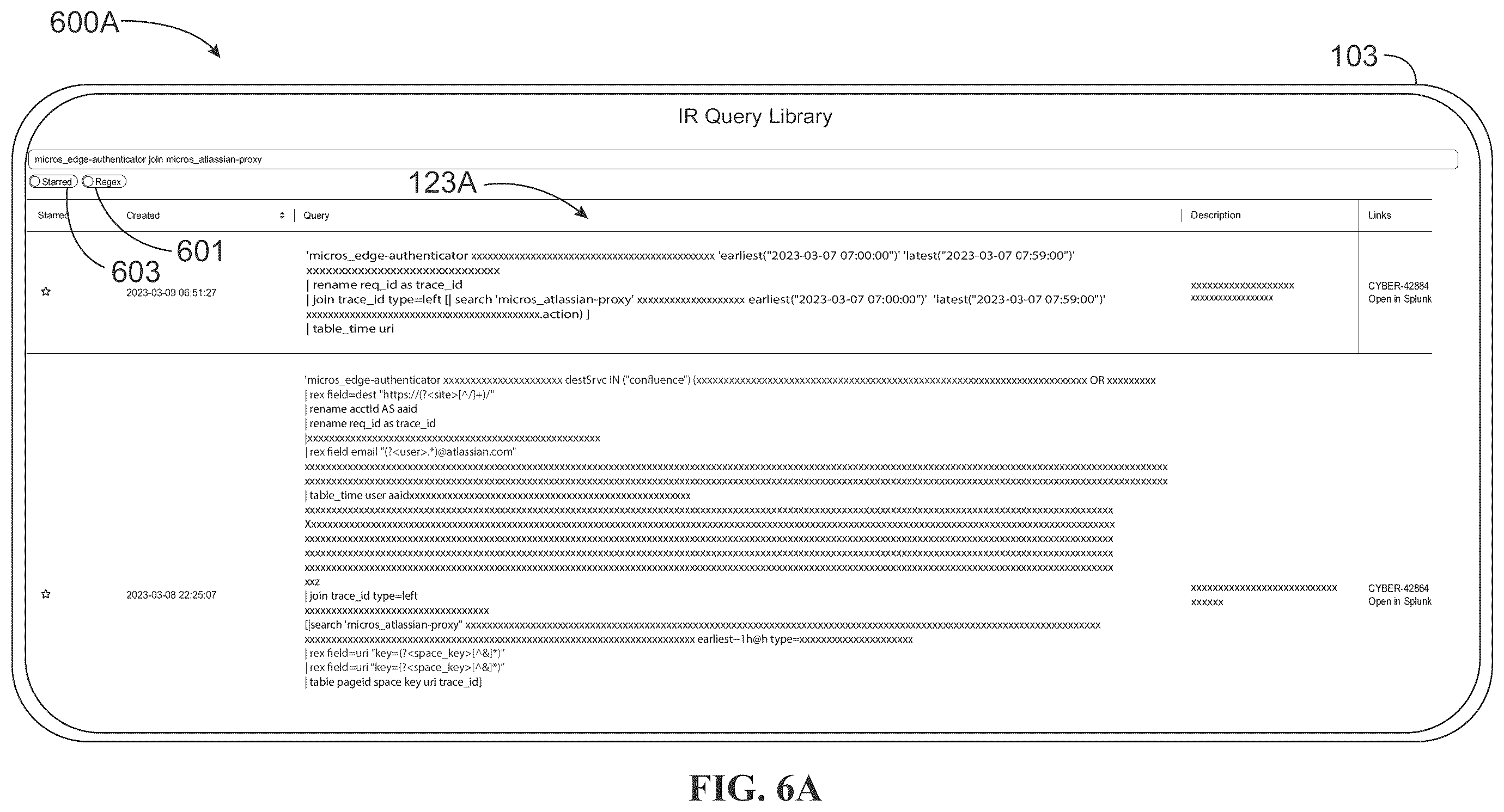 Patent US12568103 Figure 6 – Systems and methods for querying incident investigations