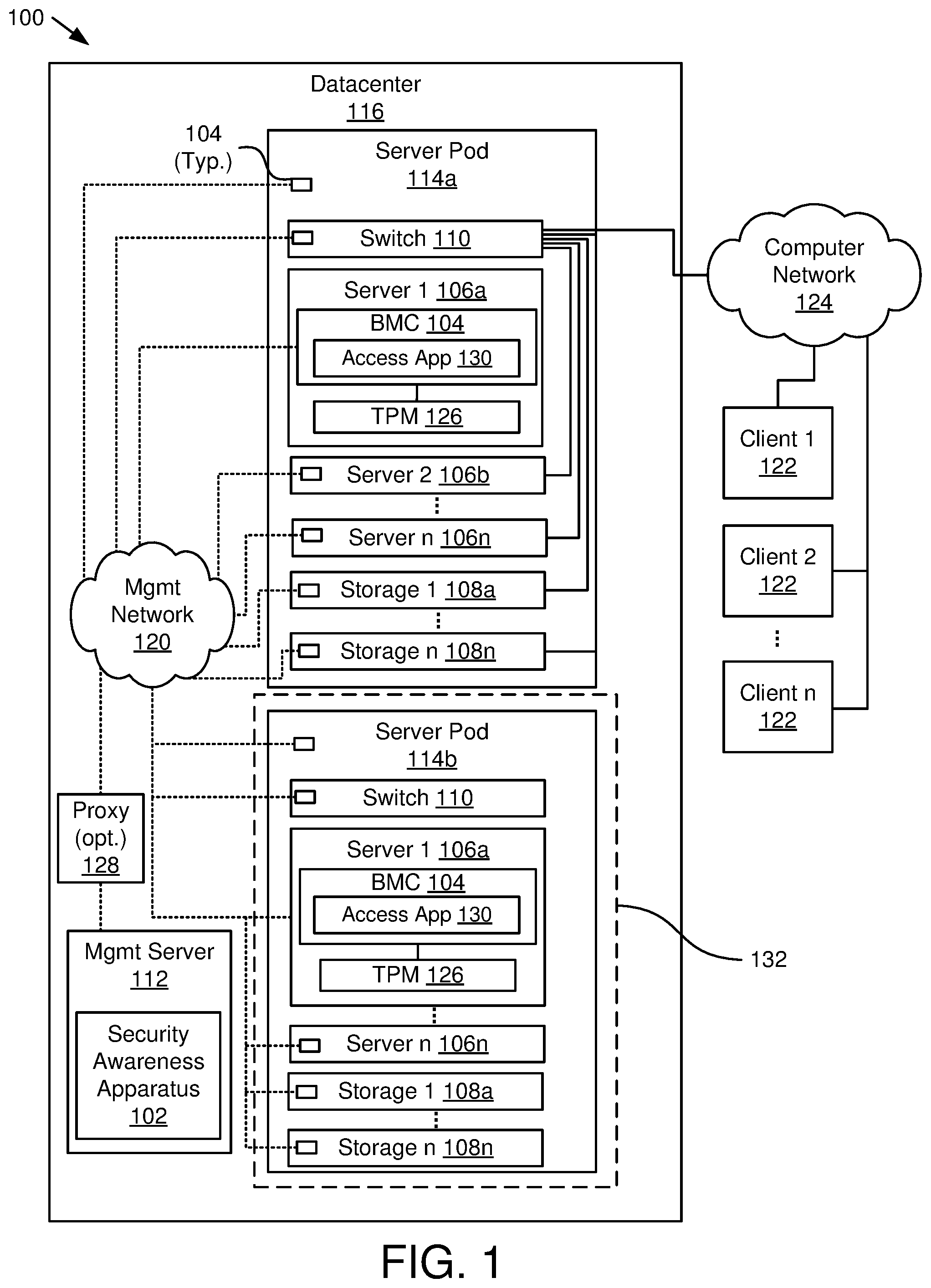 Patent US12568107 Figure 1 – Method to reduce users from falling victim of ransomware