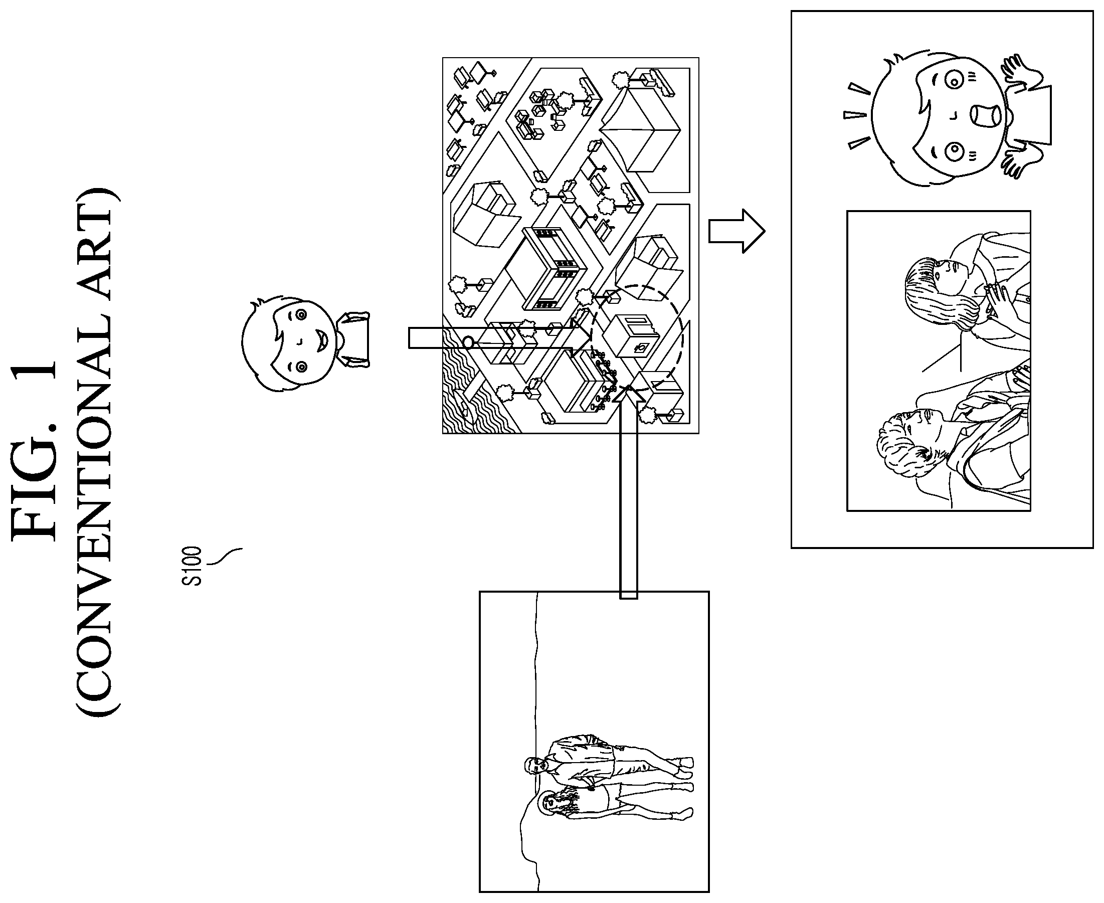 Patent US12568119 Figure 1 – Method and electronic device for handling secure virtual event in virtual environment