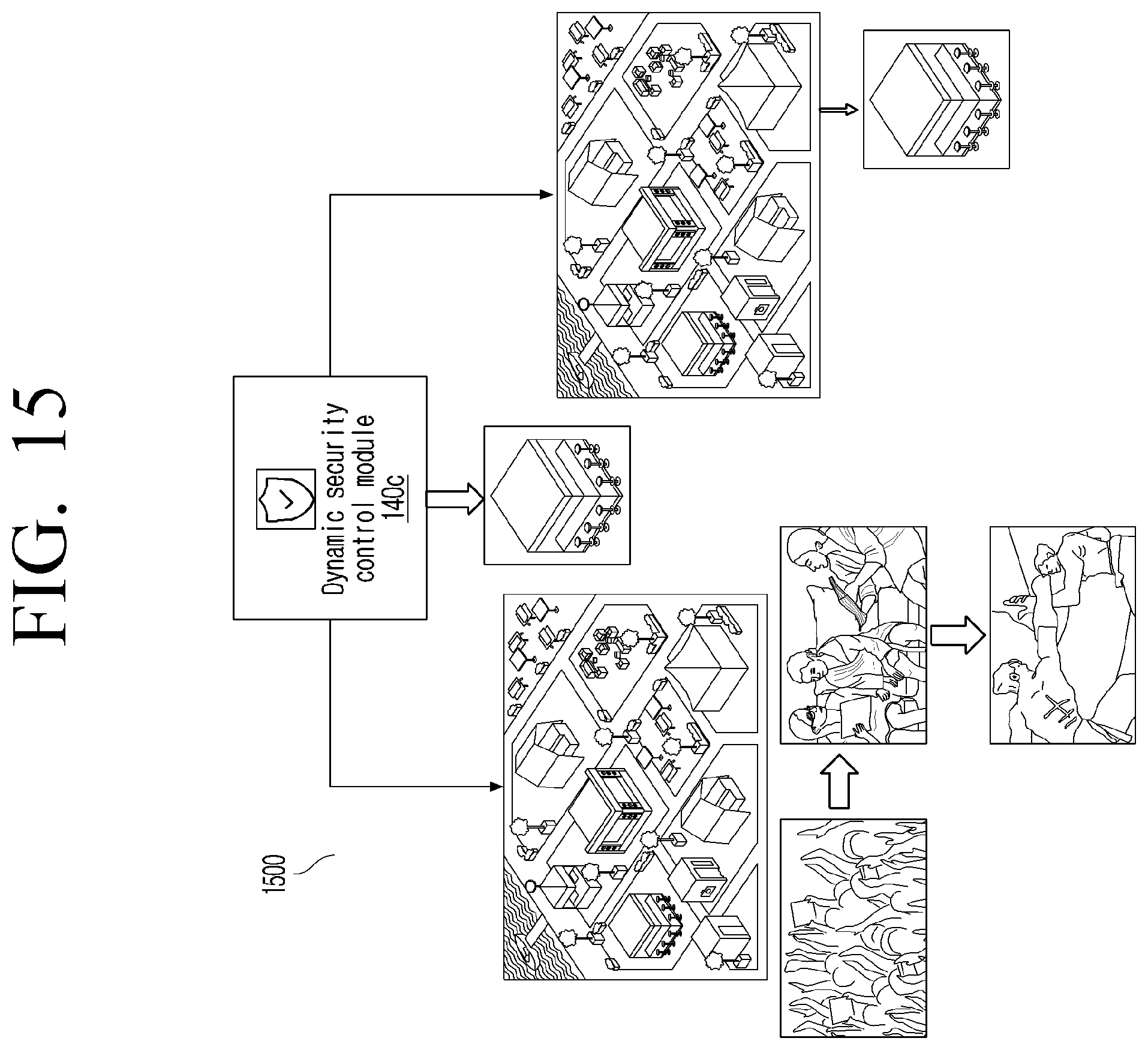 Patent US12568119 Figure 15 – Method and electronic device for handling secure virtual event in virtual environment