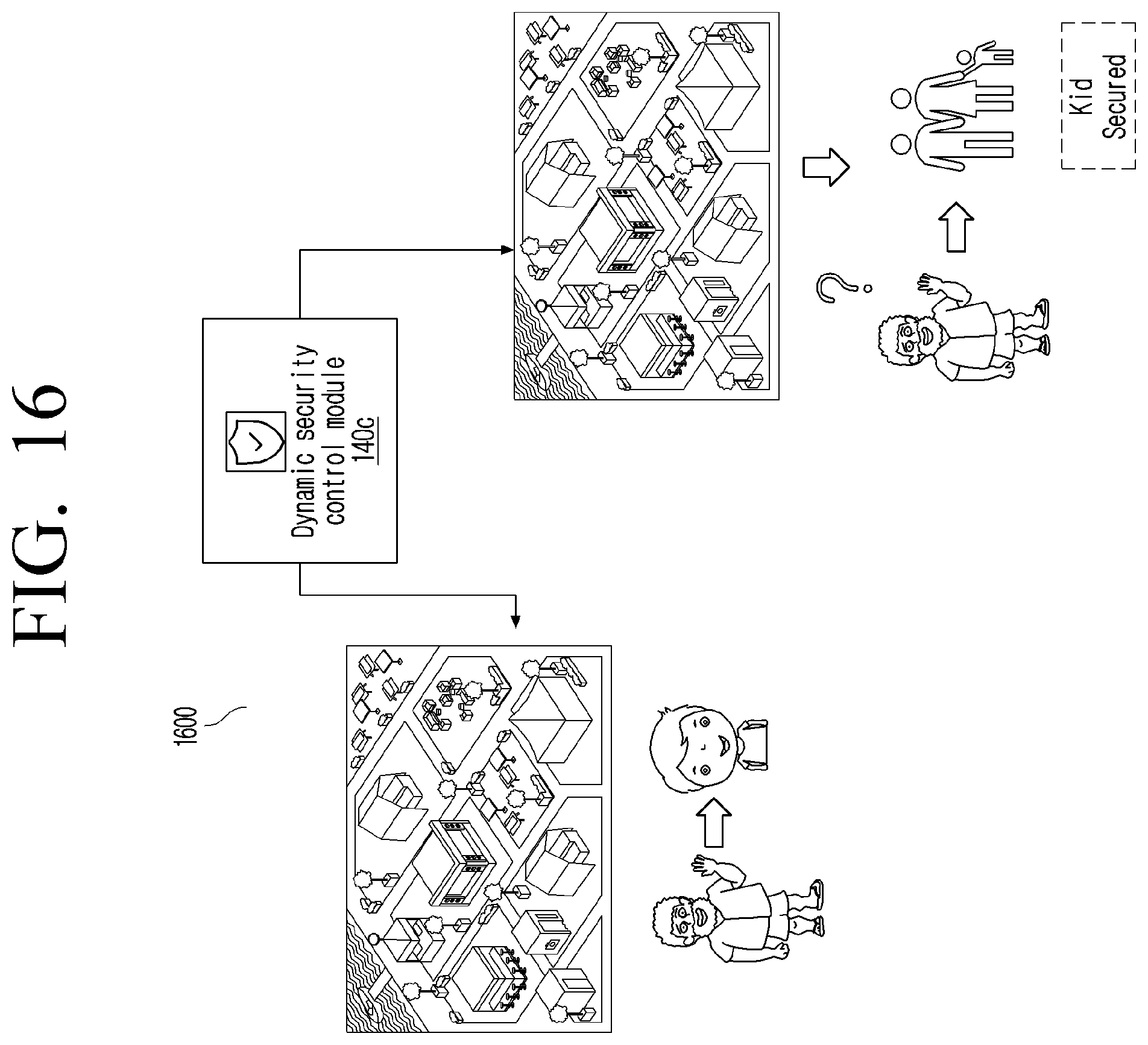 Patent US12568119 Figure 16 – Method and electronic device for handling secure virtual event in virtual environment