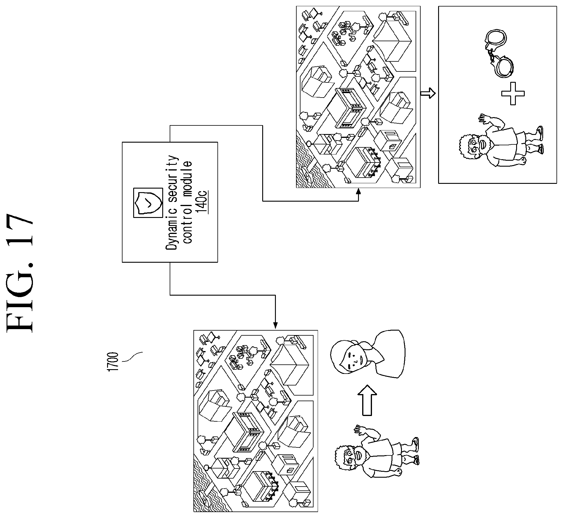 Patent US12568119 Figure 17 – Method and electronic device for handling secure virtual event in virtual environment
