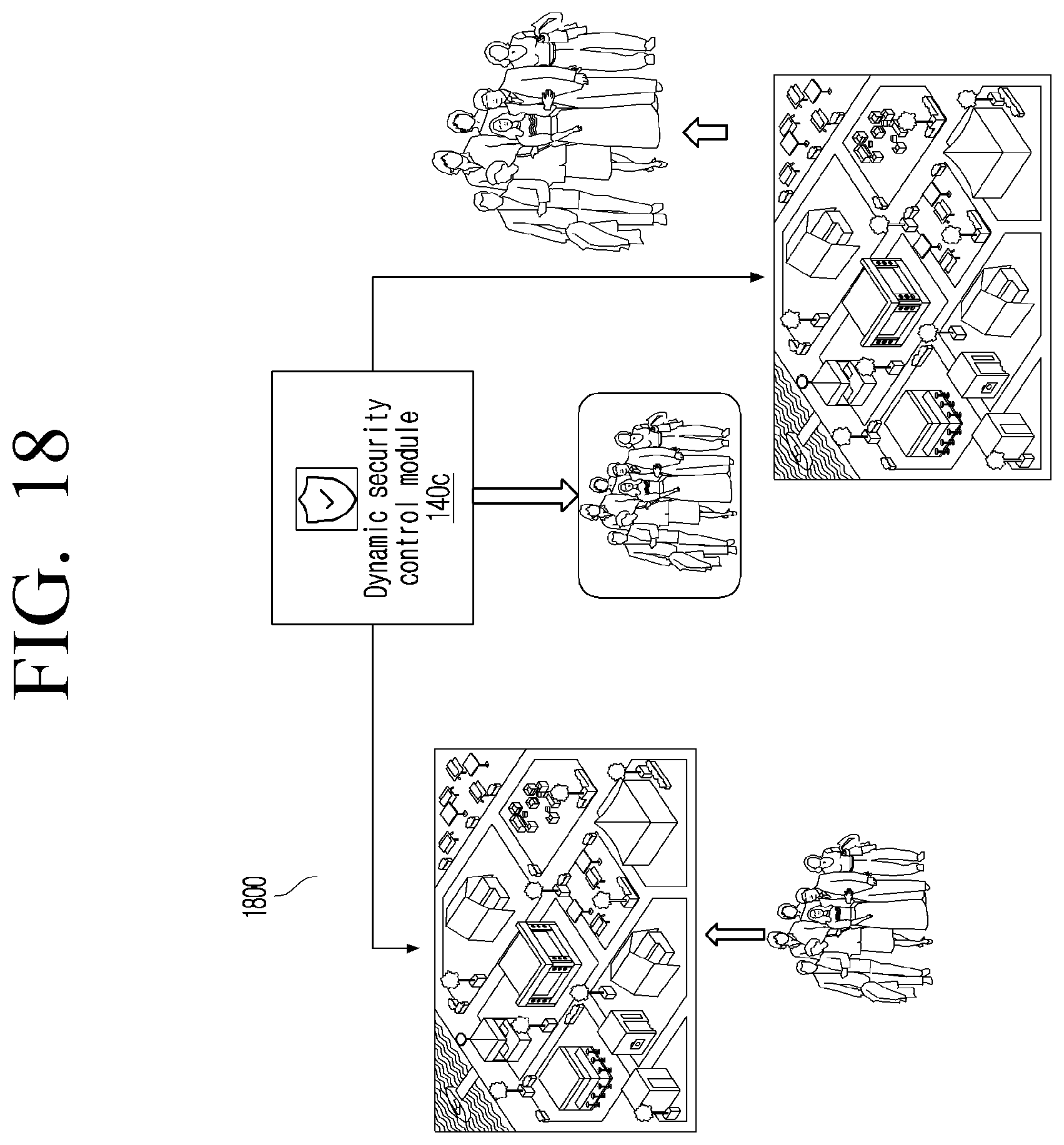 Patent US12568119 Figure 18 – Method and electronic device for handling secure virtual event in virtual environment