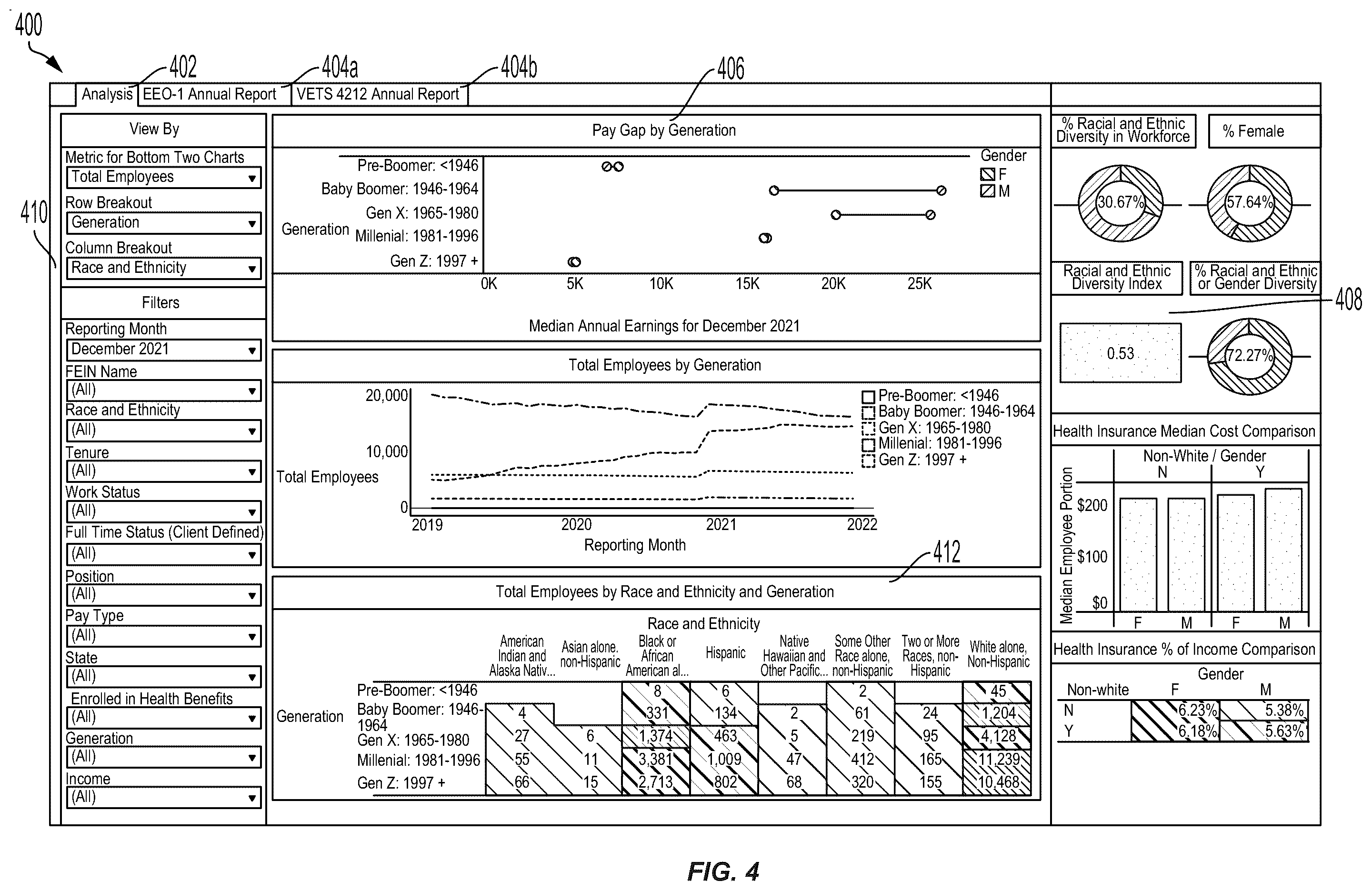 Patent US12568122 Figure 4 – System and method for controlling access to a resource based on a compliance score