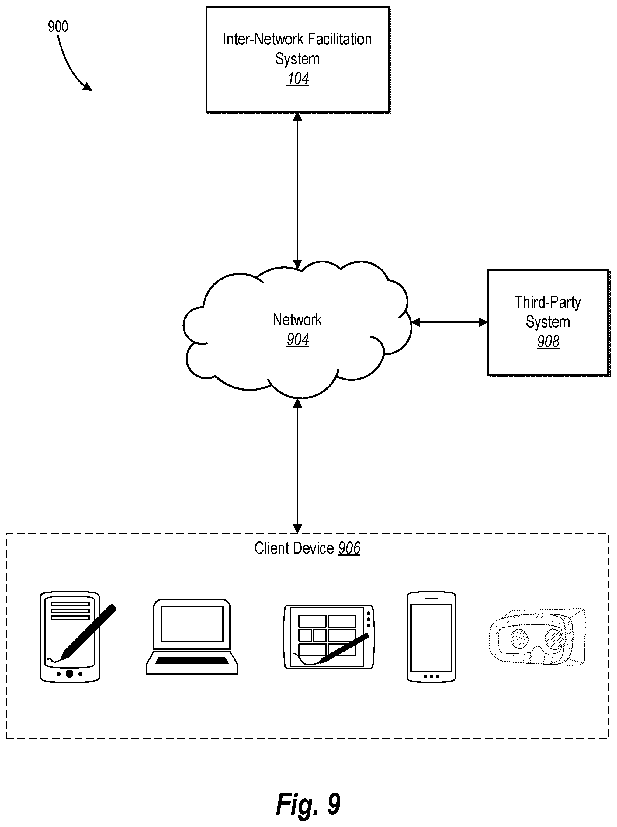Patent US12568124 Figure 11 – Generating and providing various degrees of digital information and account-based functionality based on a predicted network security threat