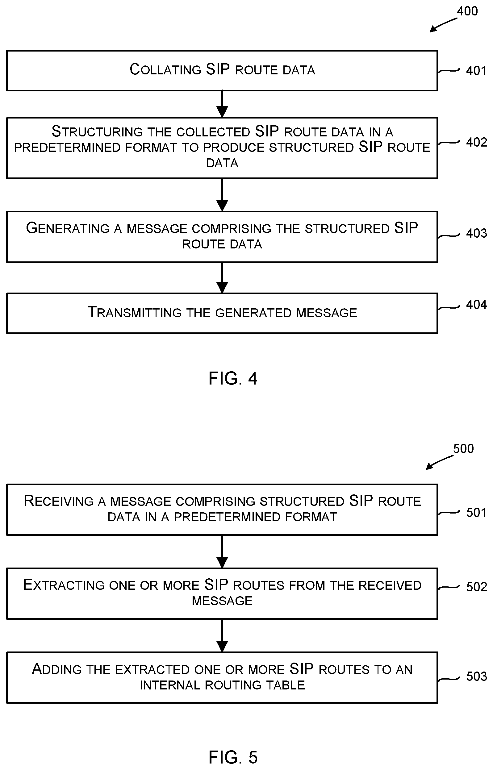 Patent US12568126 Figure 4 – SIP routing engine data