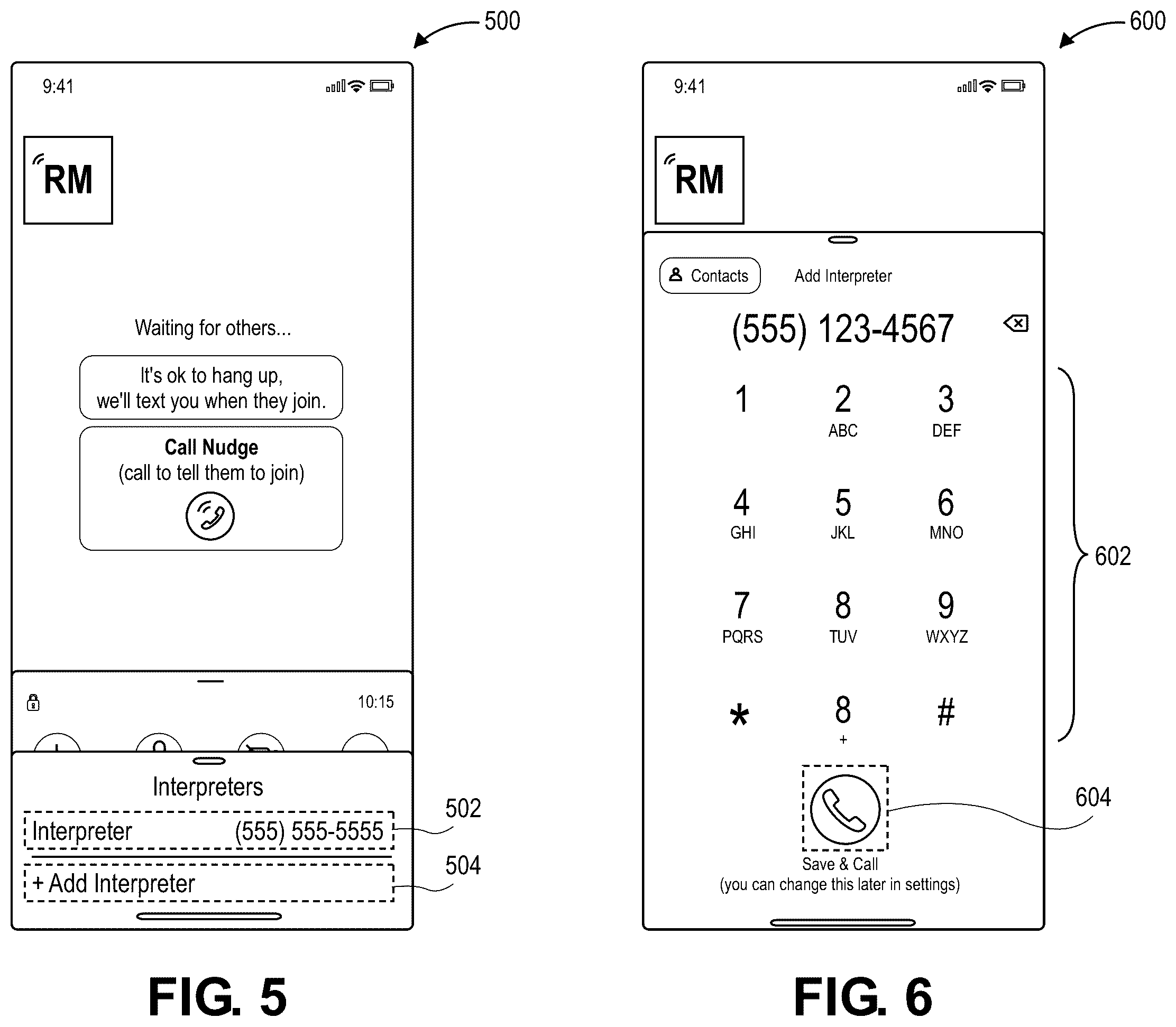 Patent US12568132 Figure 4 – Method of adding language interpreter device to video call