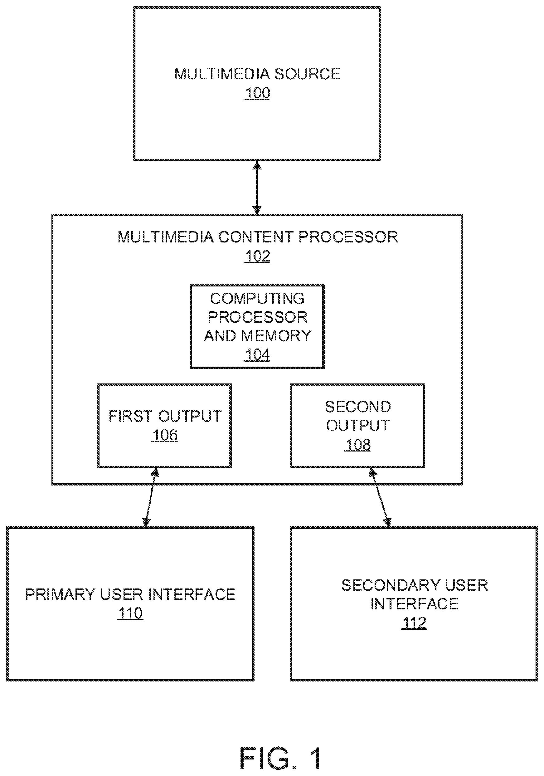 Patent US12568133 Figure 1 – Mobile device displaying real time sports statistics