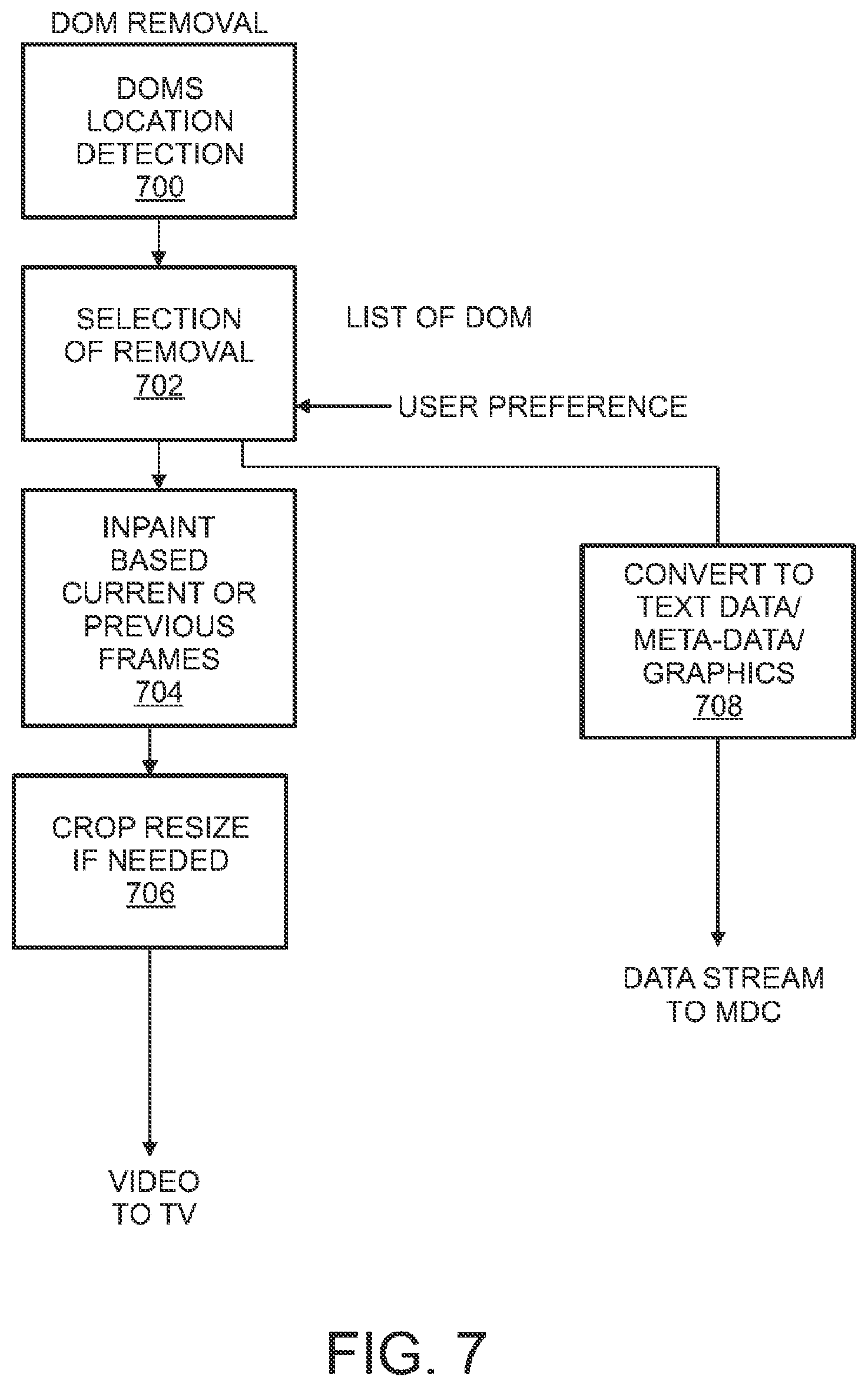 Patent US12568133 Figure 7 – Mobile device displaying real time sports statistics