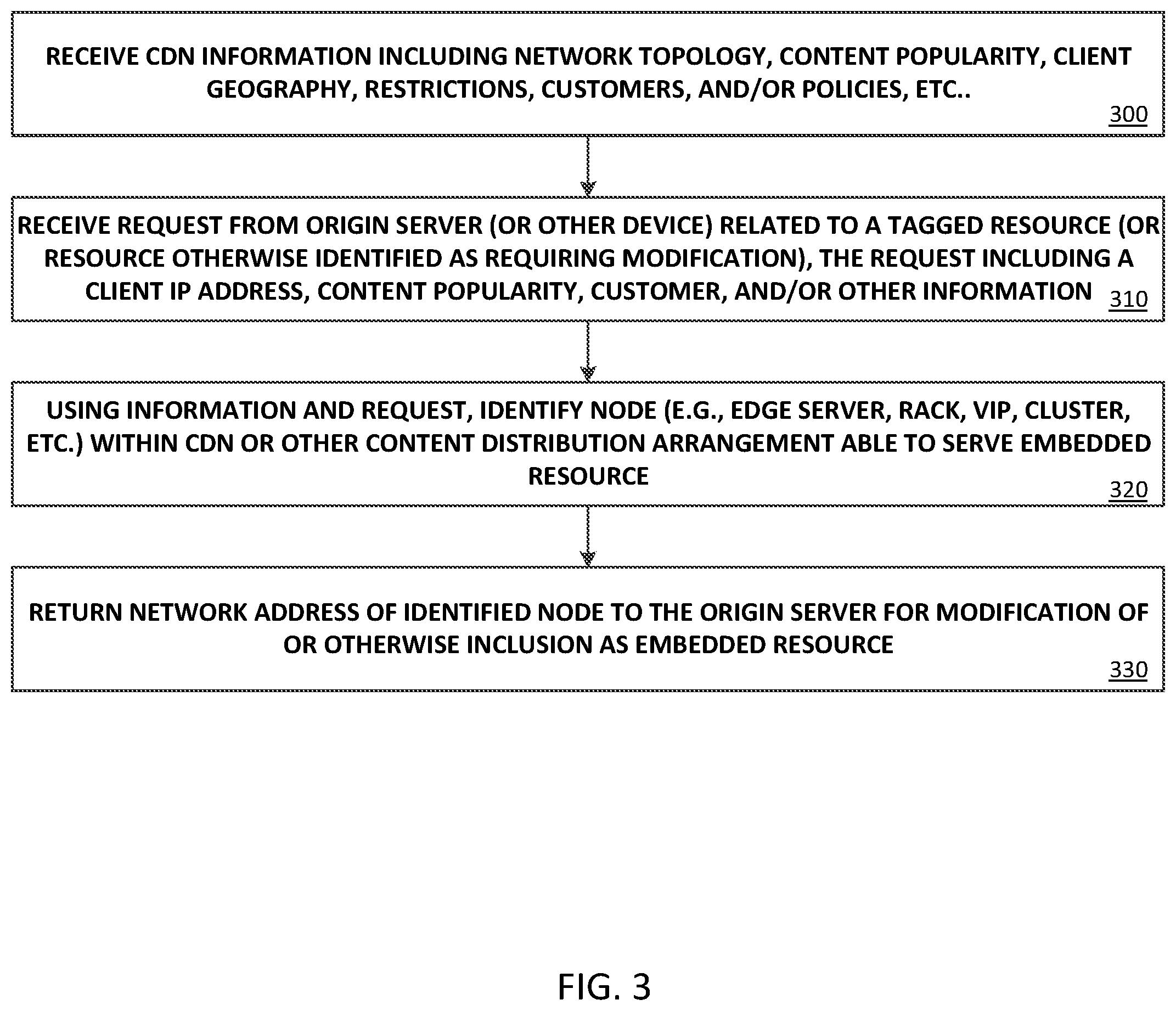 Patent US12568134 Figure 3 – Network address resolution