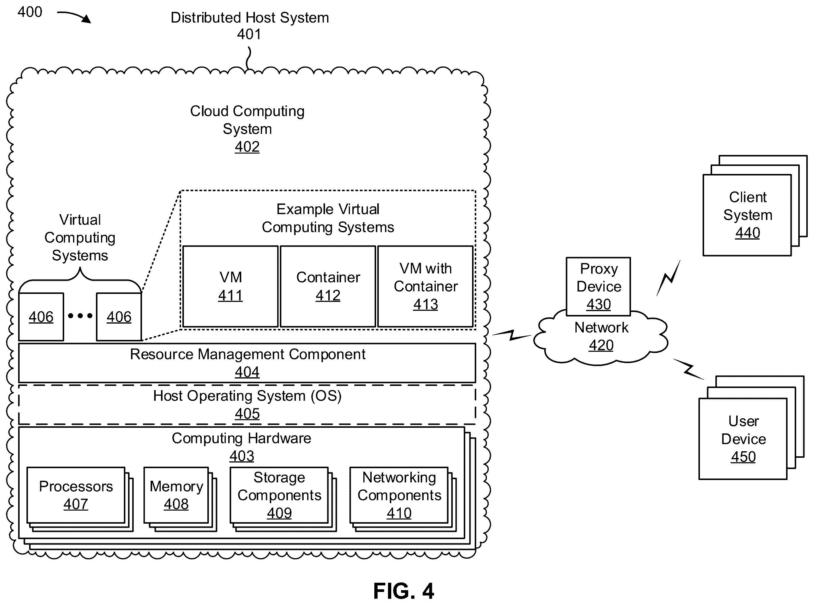 Patent US12568137 Figure 9 – Dynamic management of locations of modules of a platform hosted by a distributed system