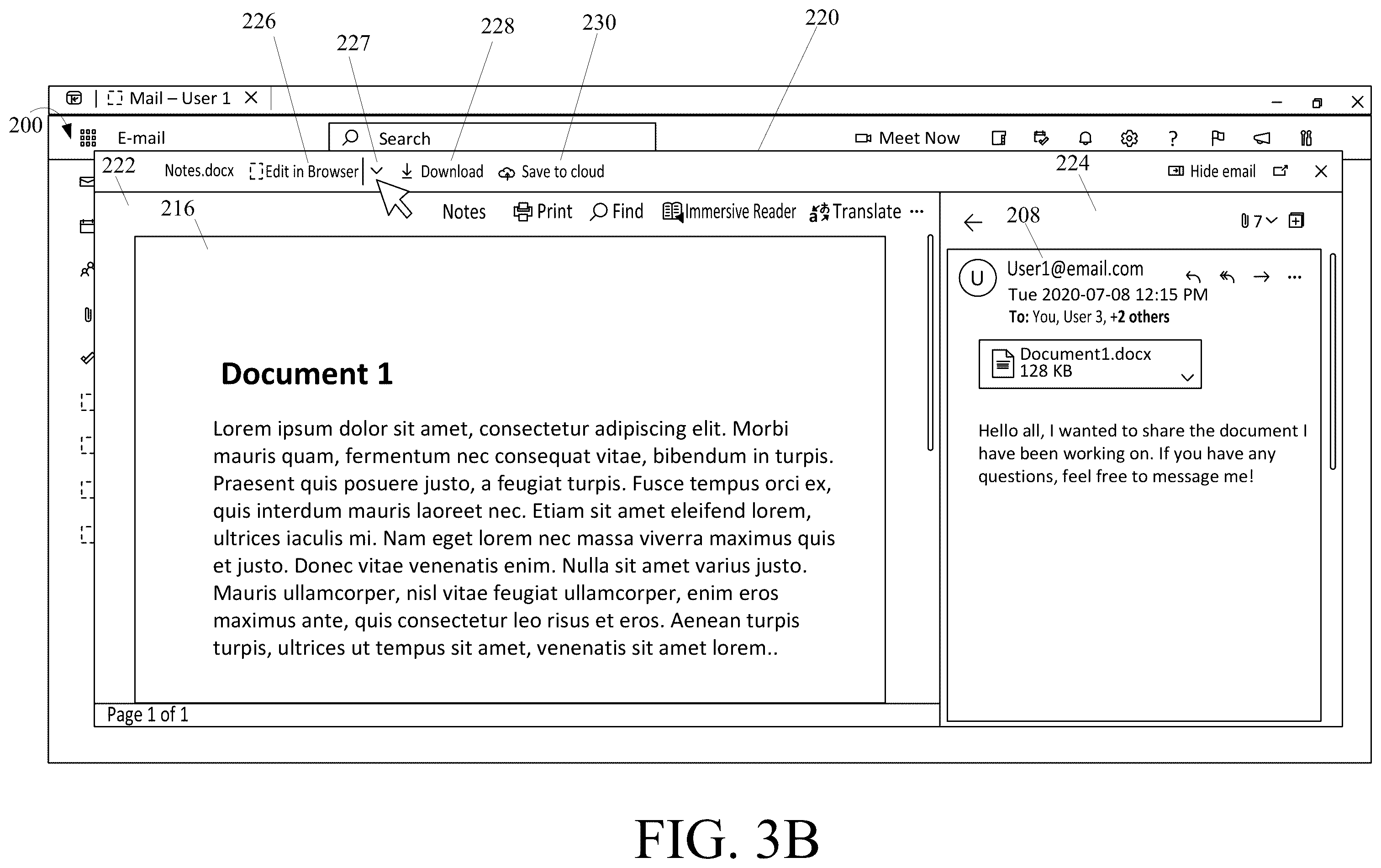 Patent US12568139 Figure 6 – Establishment of persistent connection between file attachments uploaded to cloud storage and associated electronic communications