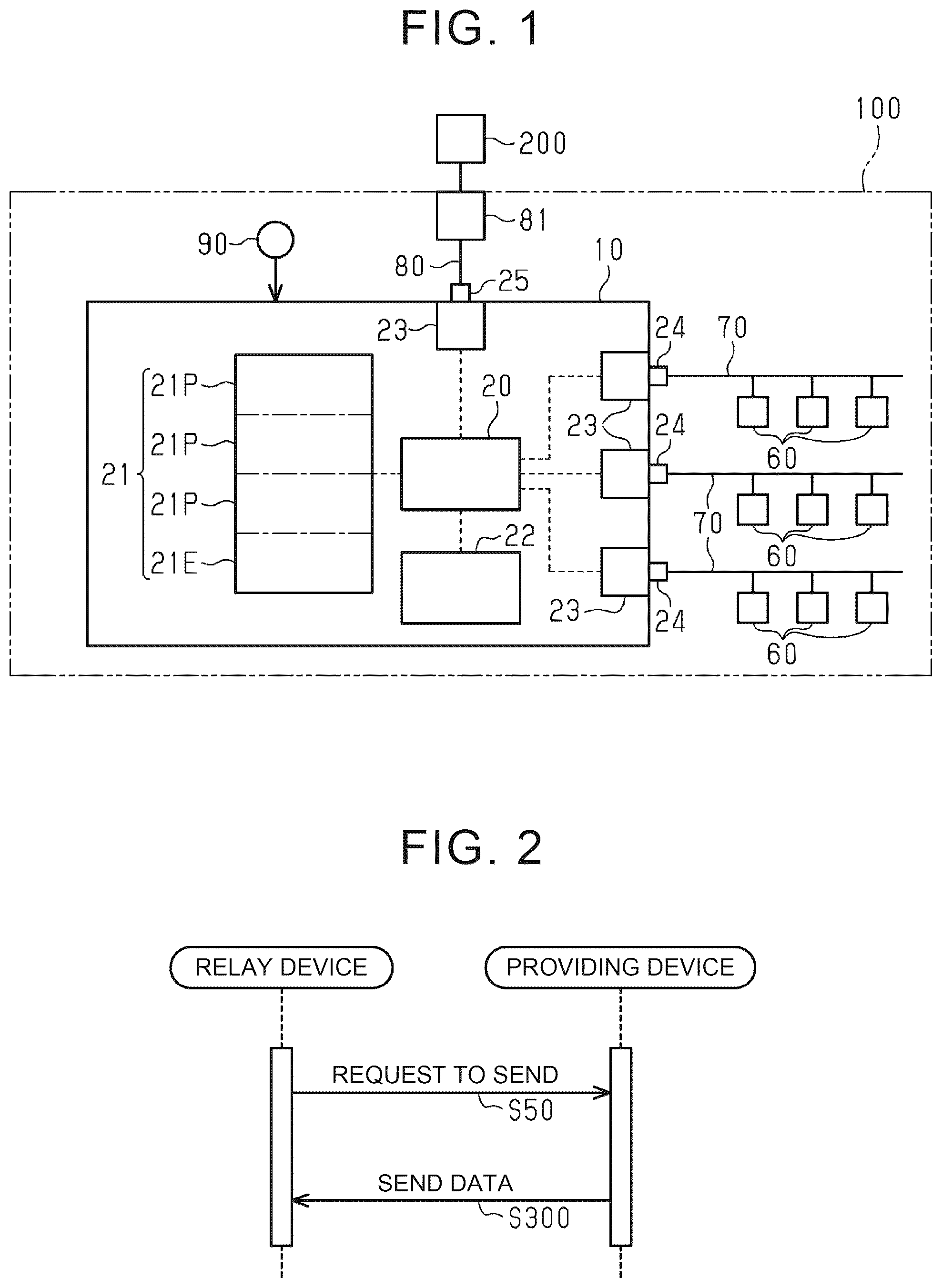 Patent US12568146 — Data relay device for vehicle — Figure 1