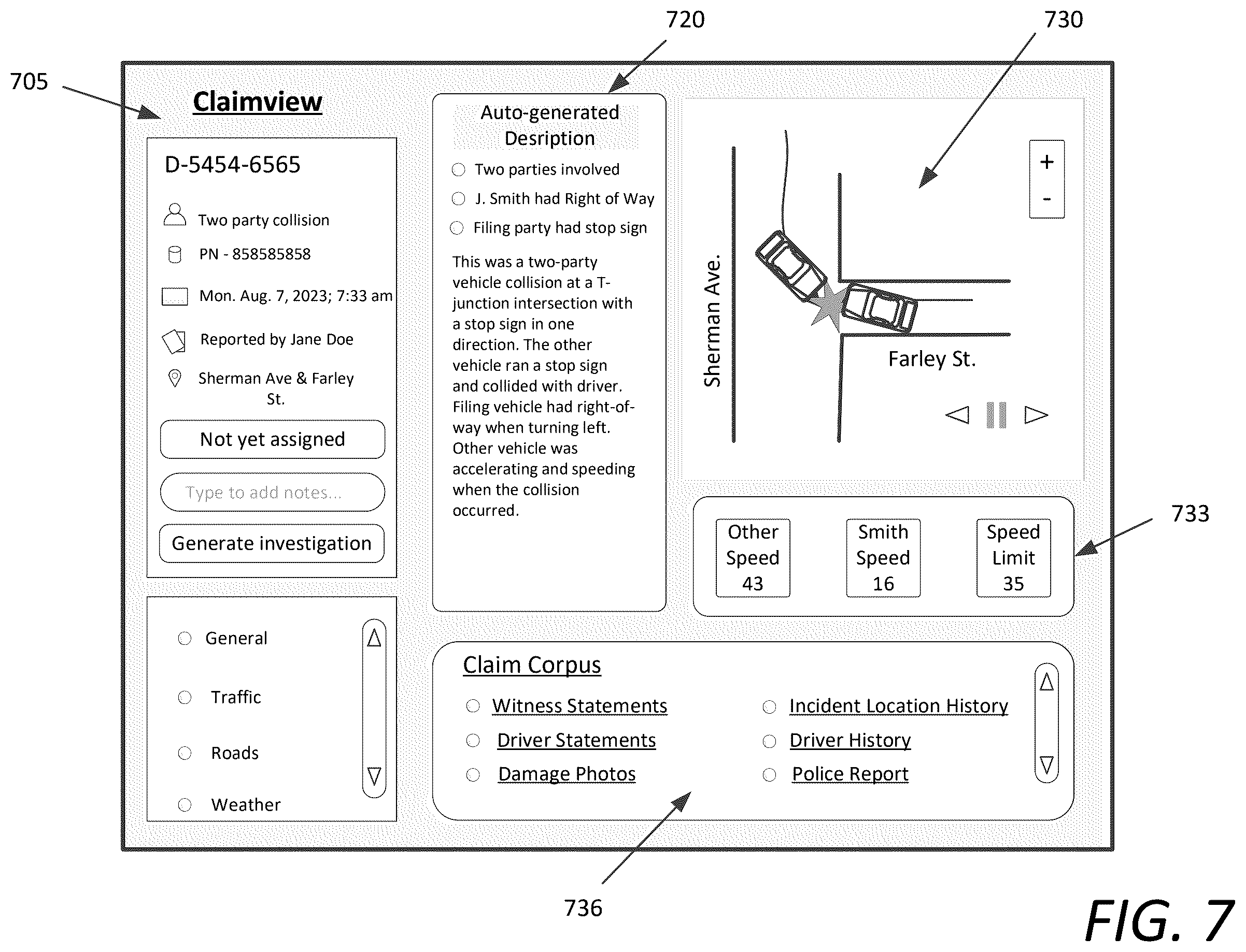 Patent US12568147 Figure 11 – Voice-AI warning system for predicted events