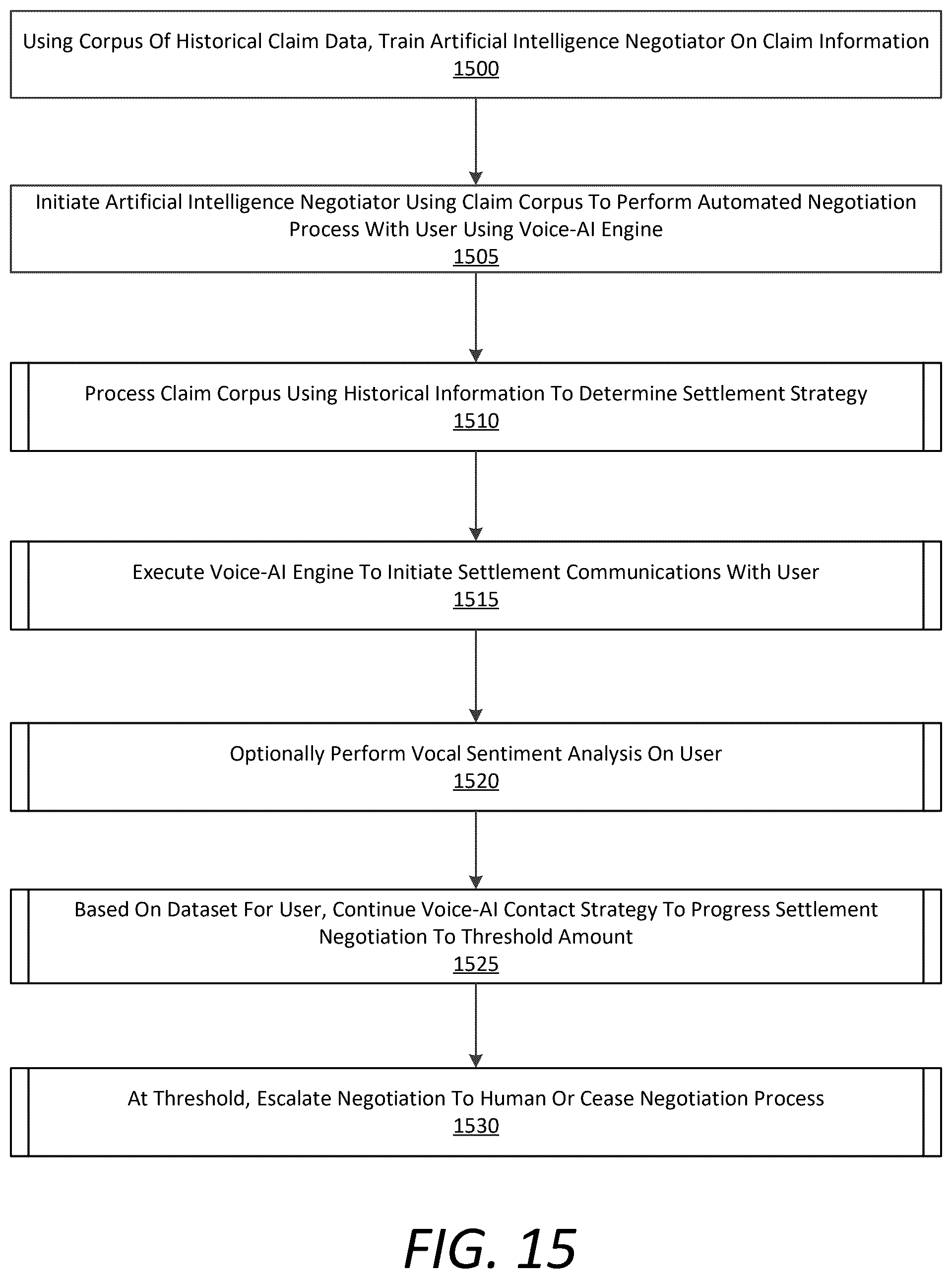 Patent US12568147 Figure 19 – Voice-AI warning system for predicted events