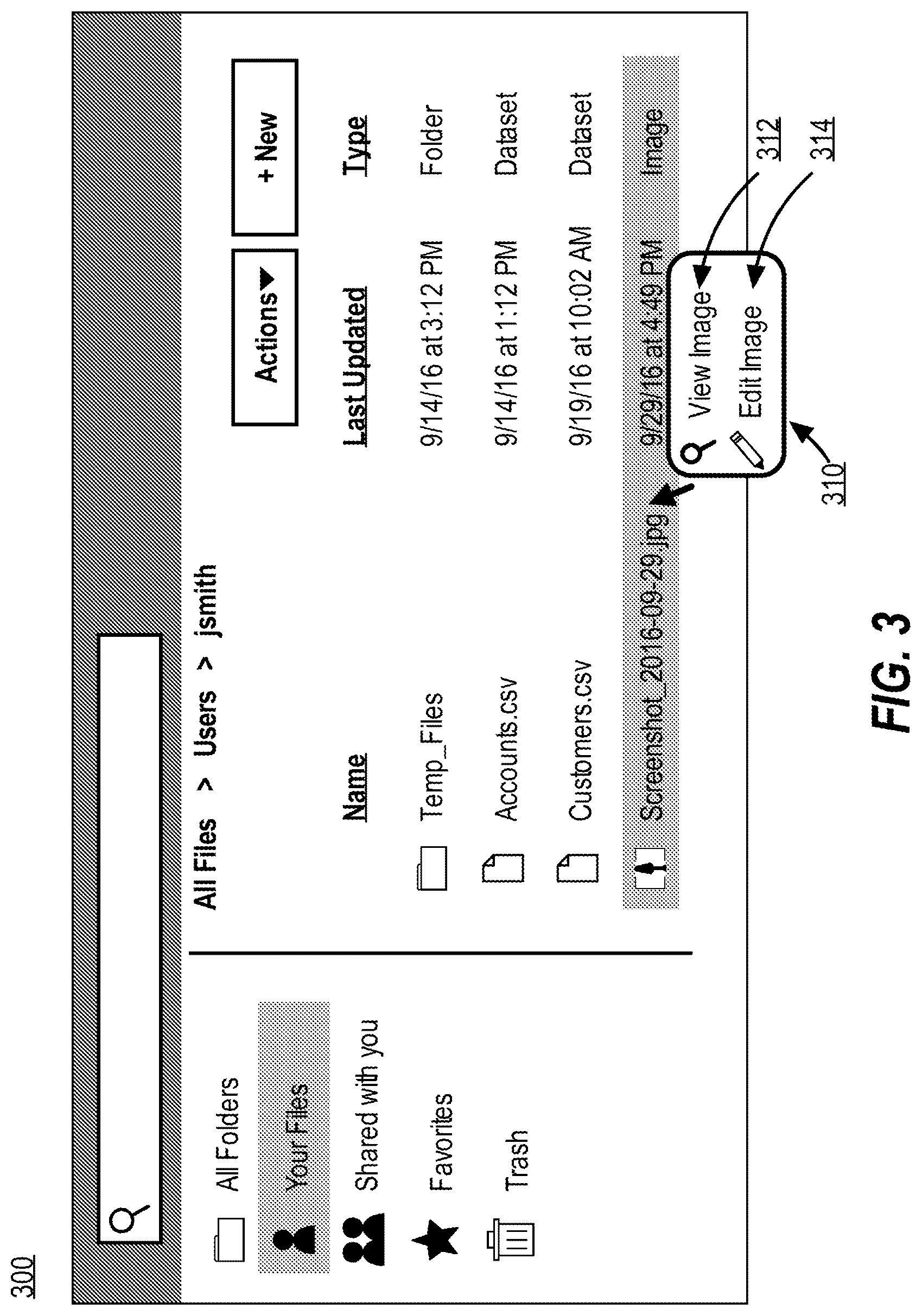 Patent US12568151 Figure 3 – Automatic discovery and registration of service applications for files introduced to a user interface