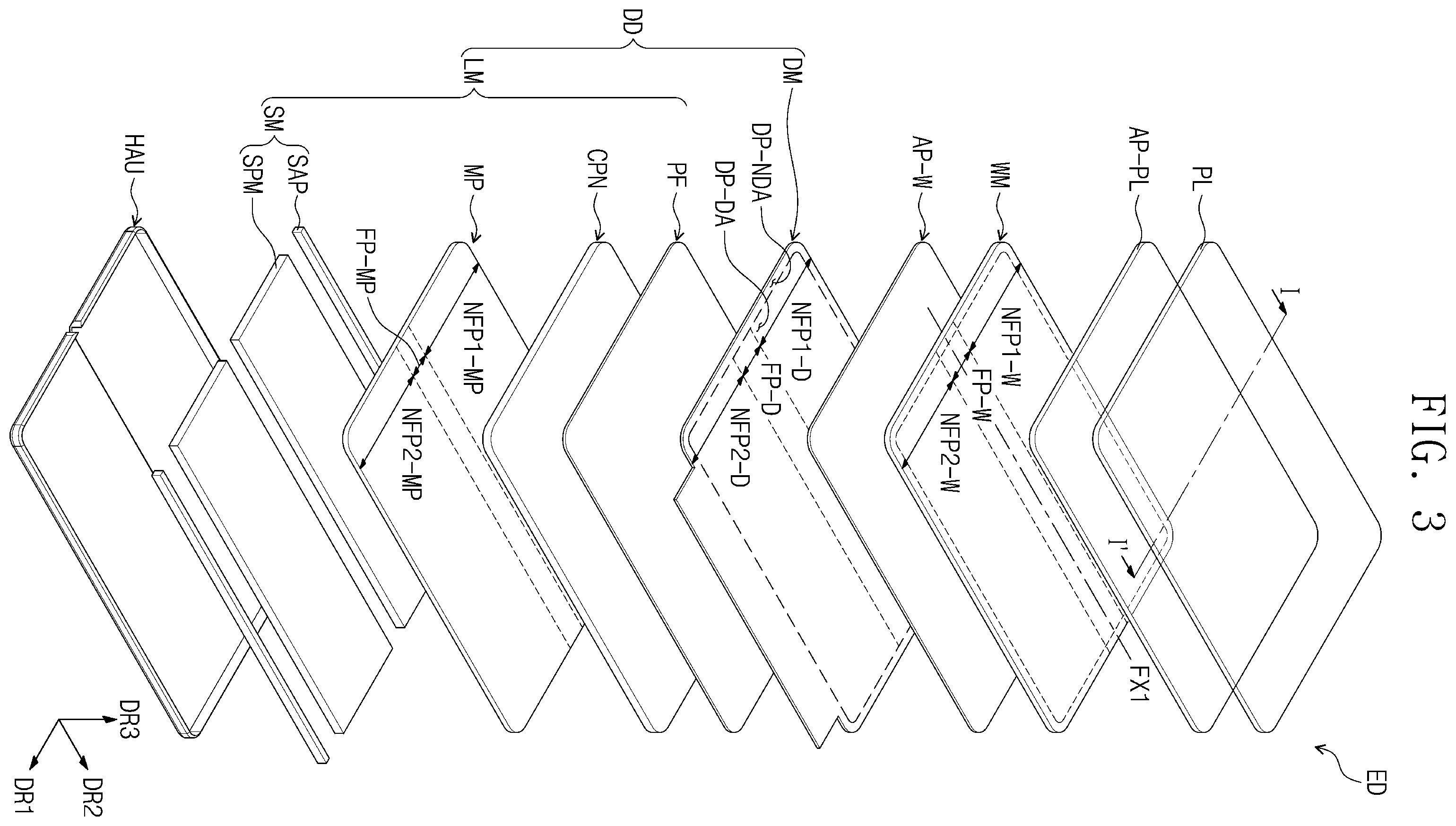 Patent US12568161 Figure 7 – Display device