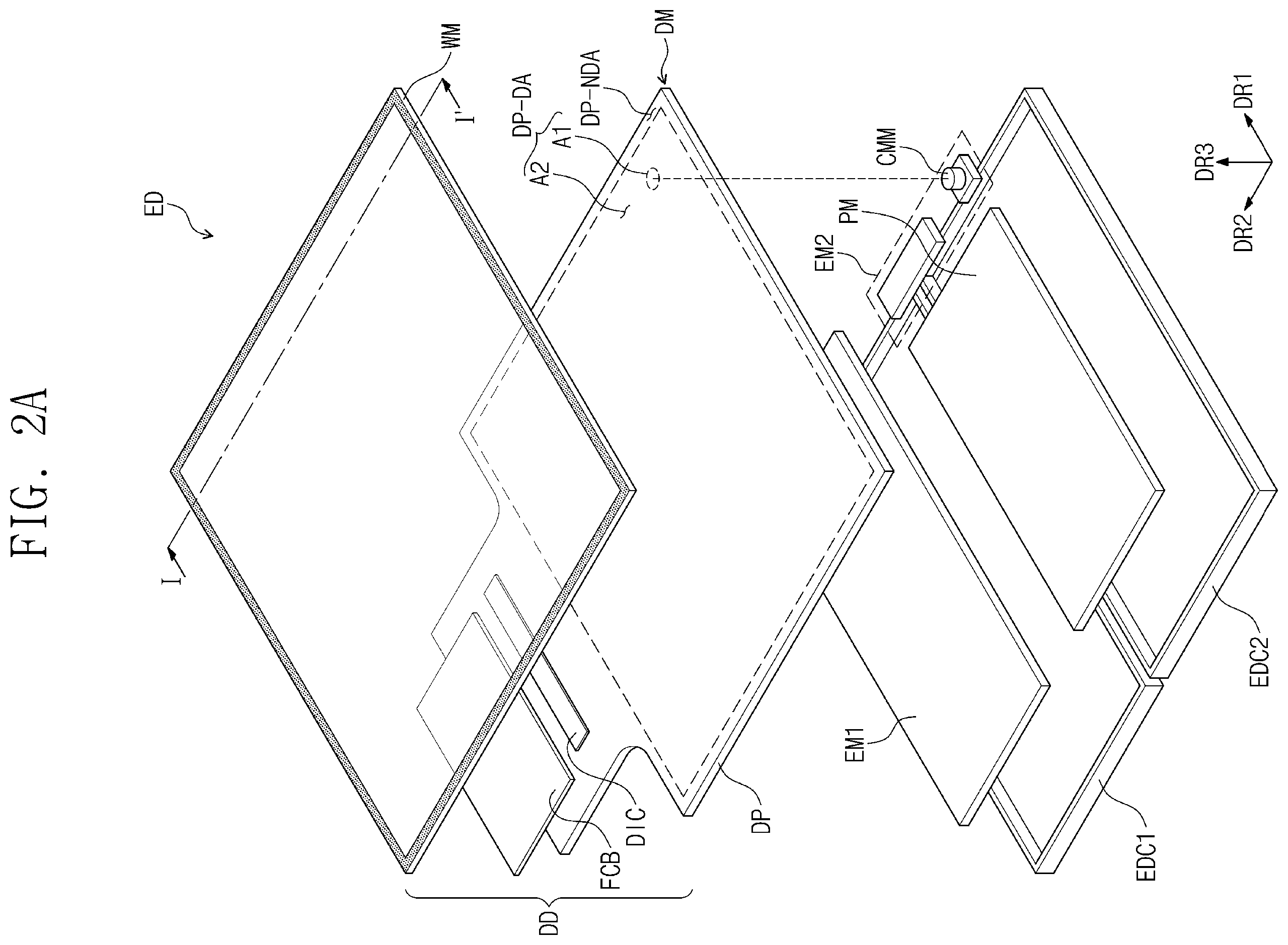 Patent US12568163 Figure 3 – Display panel and electronic device having the same