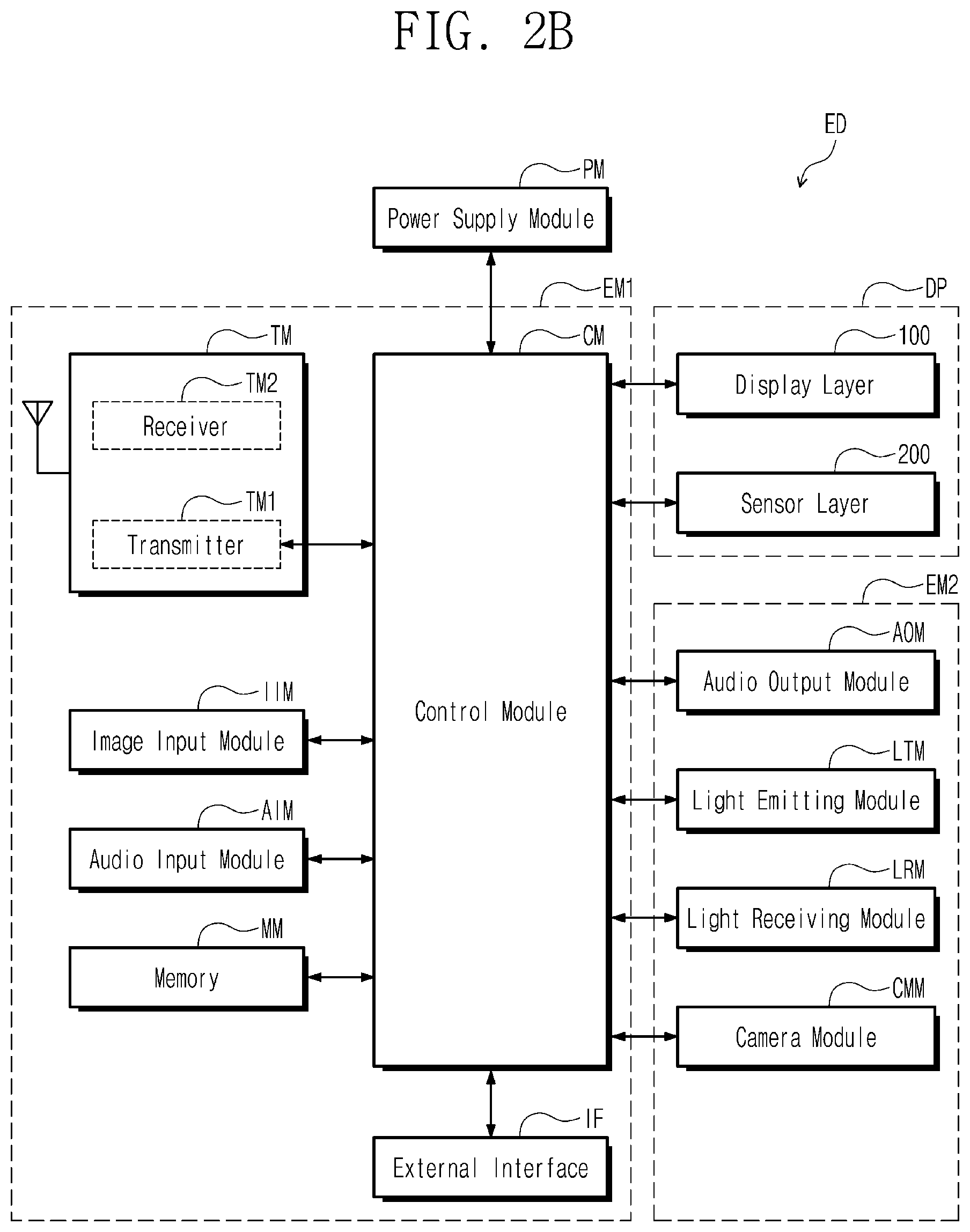 Patent US12568163 Figure 4 – Display panel and electronic device having the same