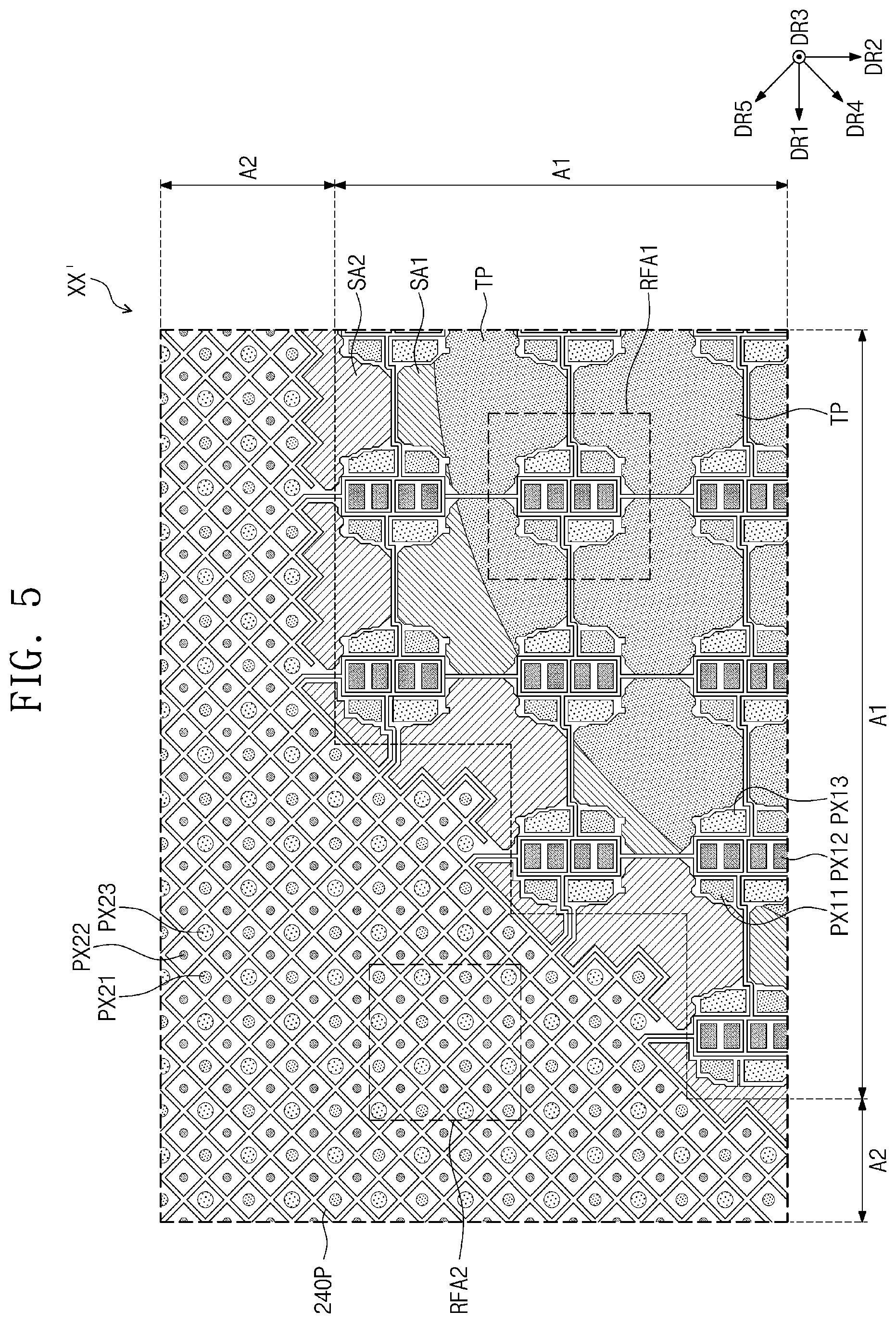 Patent US12568163 Figure 7 – Display panel and electronic device having the same