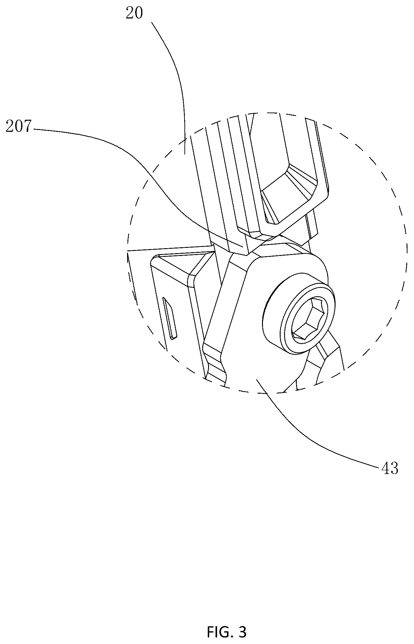 Patent US12568164 Figure 3 – Stand for mobile terminal