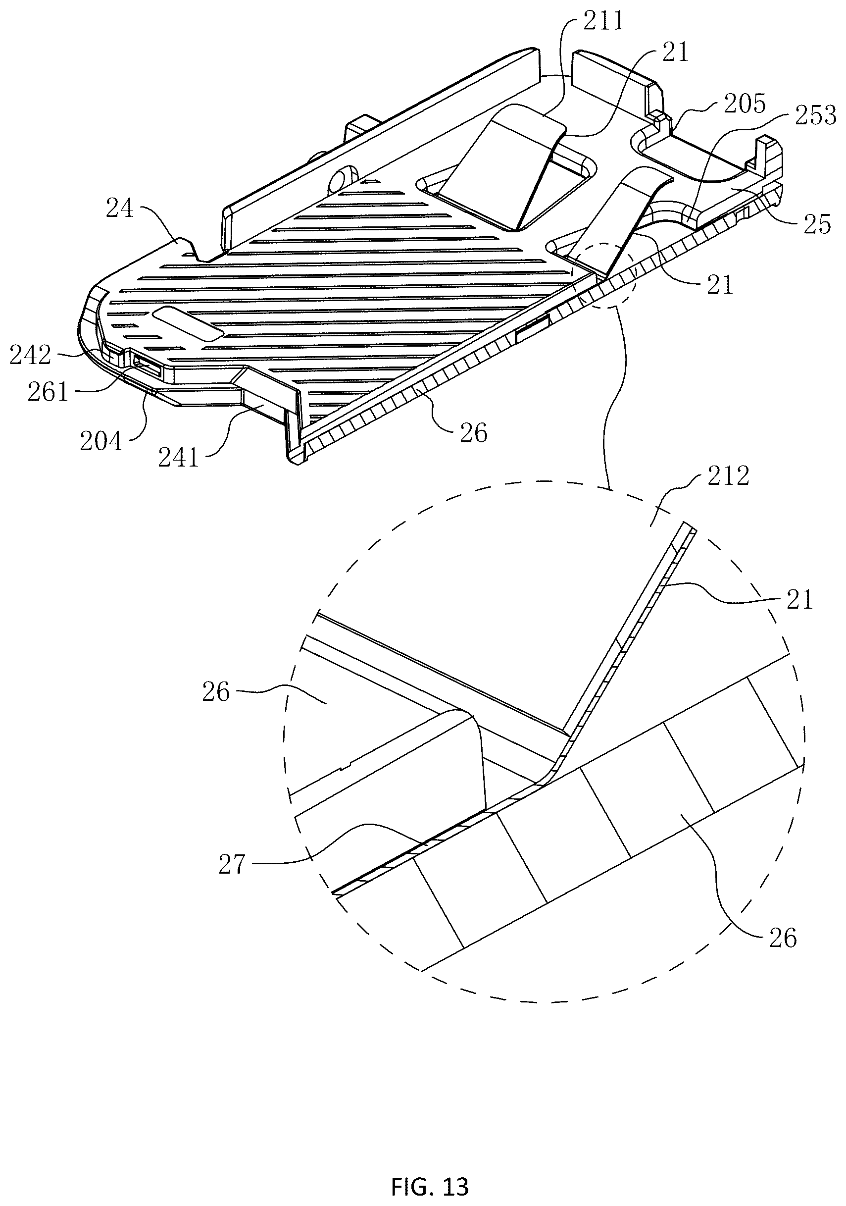 Patent US12568164 Figure 13 – Stand for mobile terminal