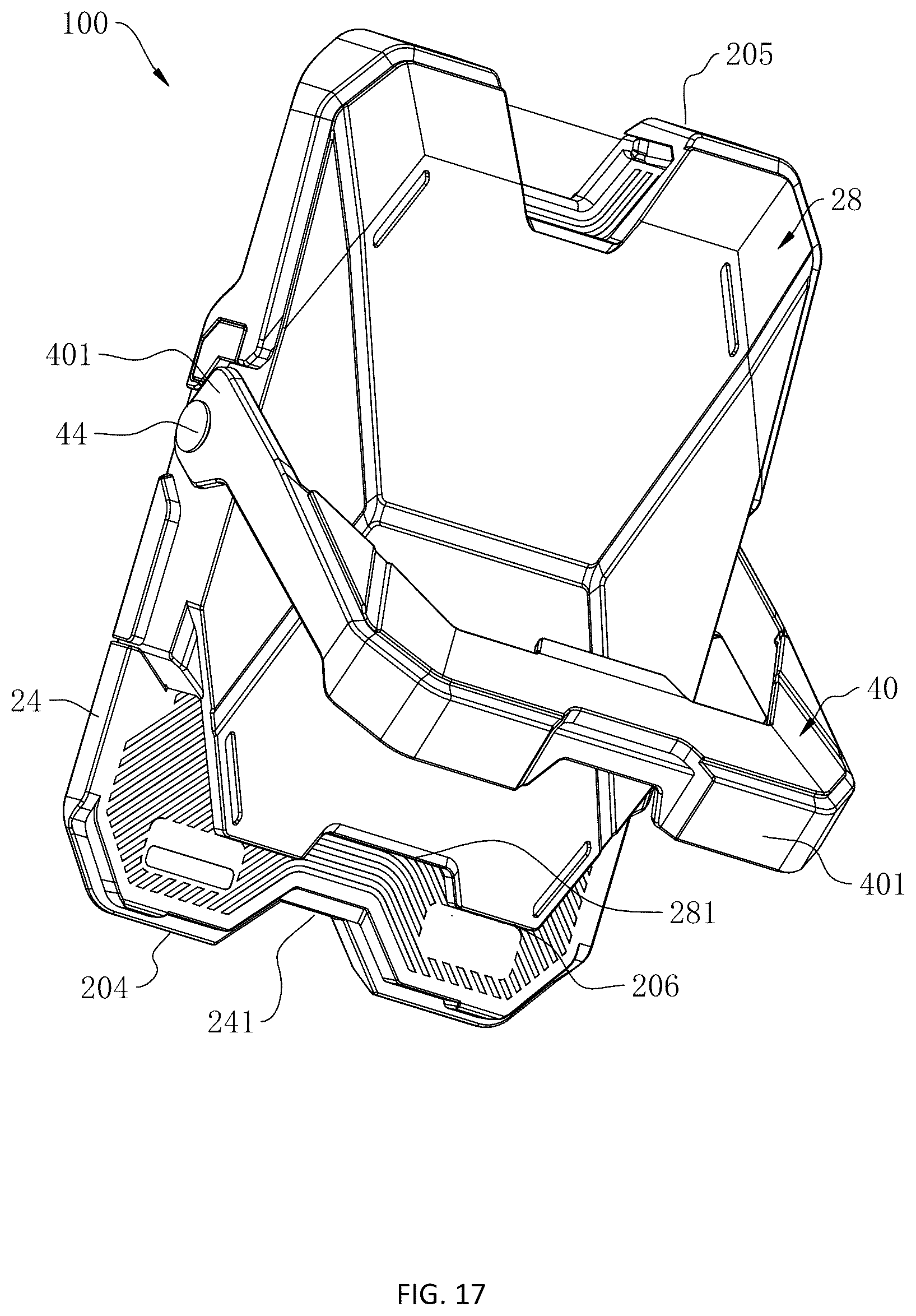 Patent US12568164 Figure 17 – Stand for mobile terminal