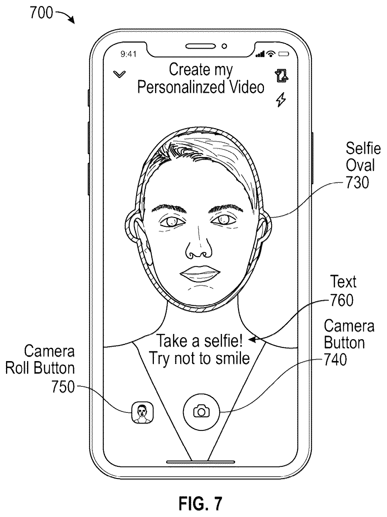 Patent US12568179 Figure 7 – Personalized videos featuring multiple persons