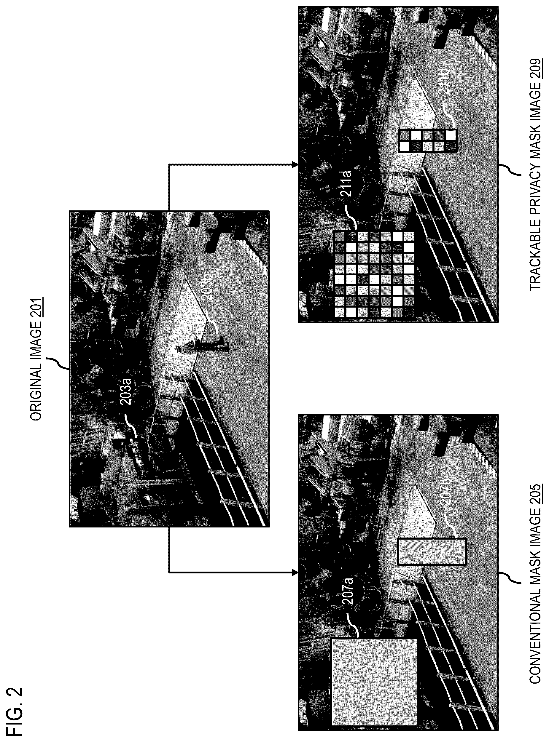 Patent US12568180 Figure 2 – Apparatus, method, and system for a privacy mask for video streams