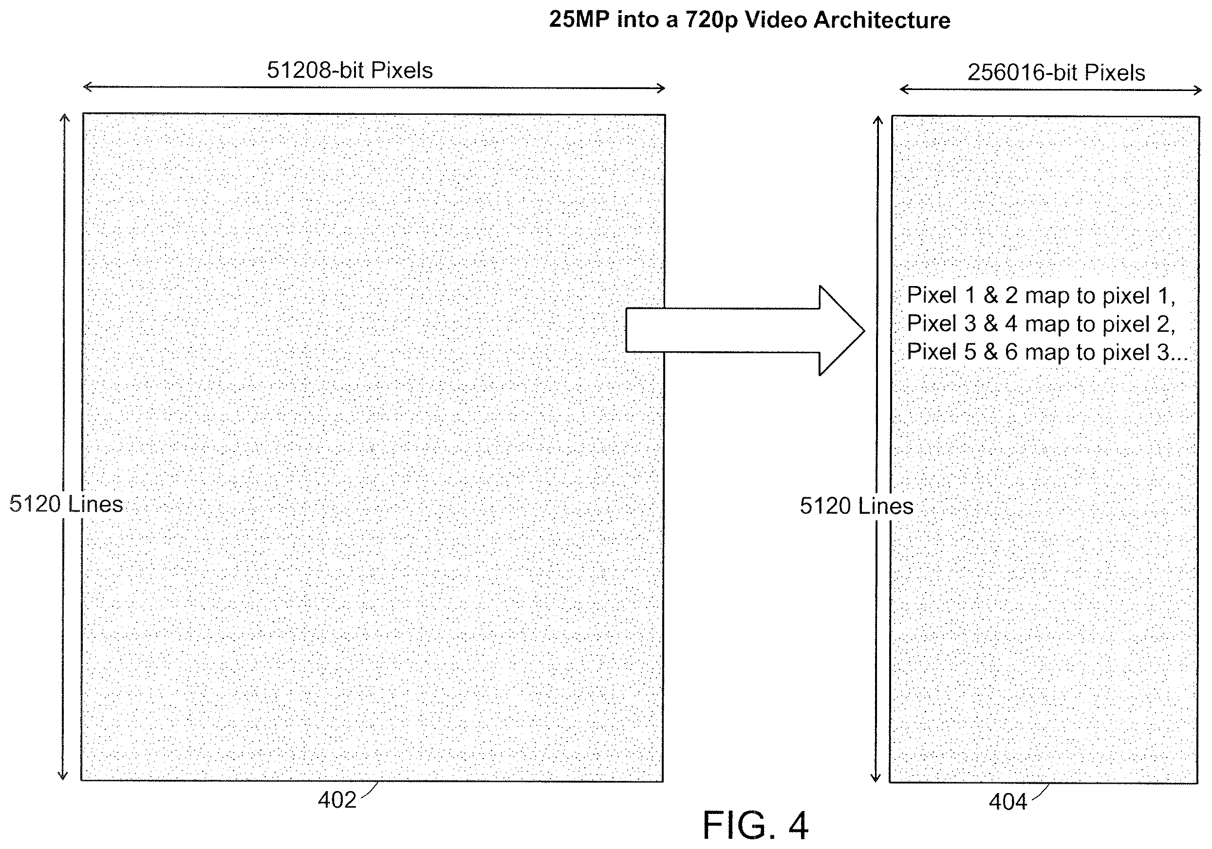 Patent US12568183 Figure 4 – Transporting ultra-high definition video from multiple sources