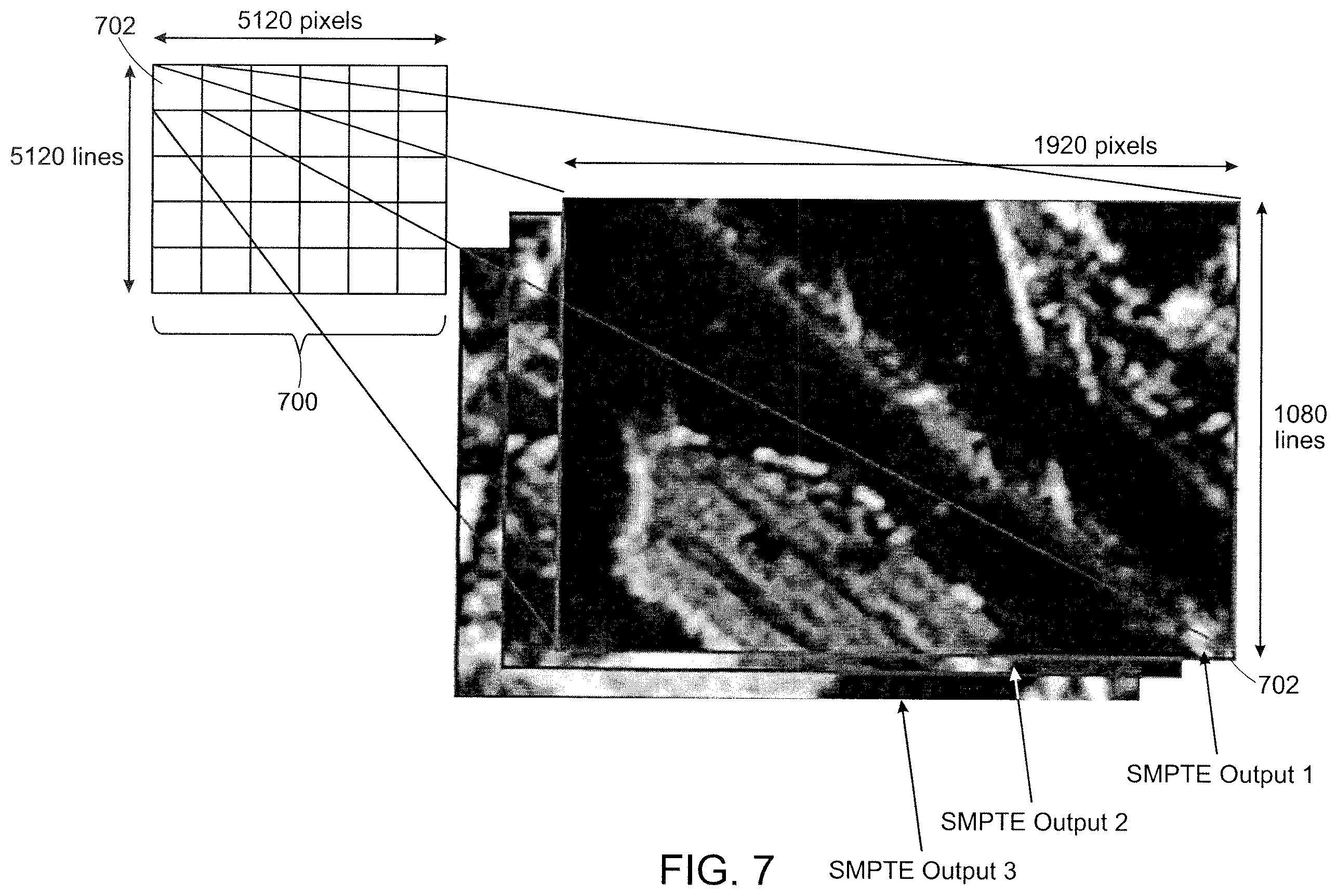 Patent US12568183 Figure 7 – Transporting ultra-high definition video from multiple sources