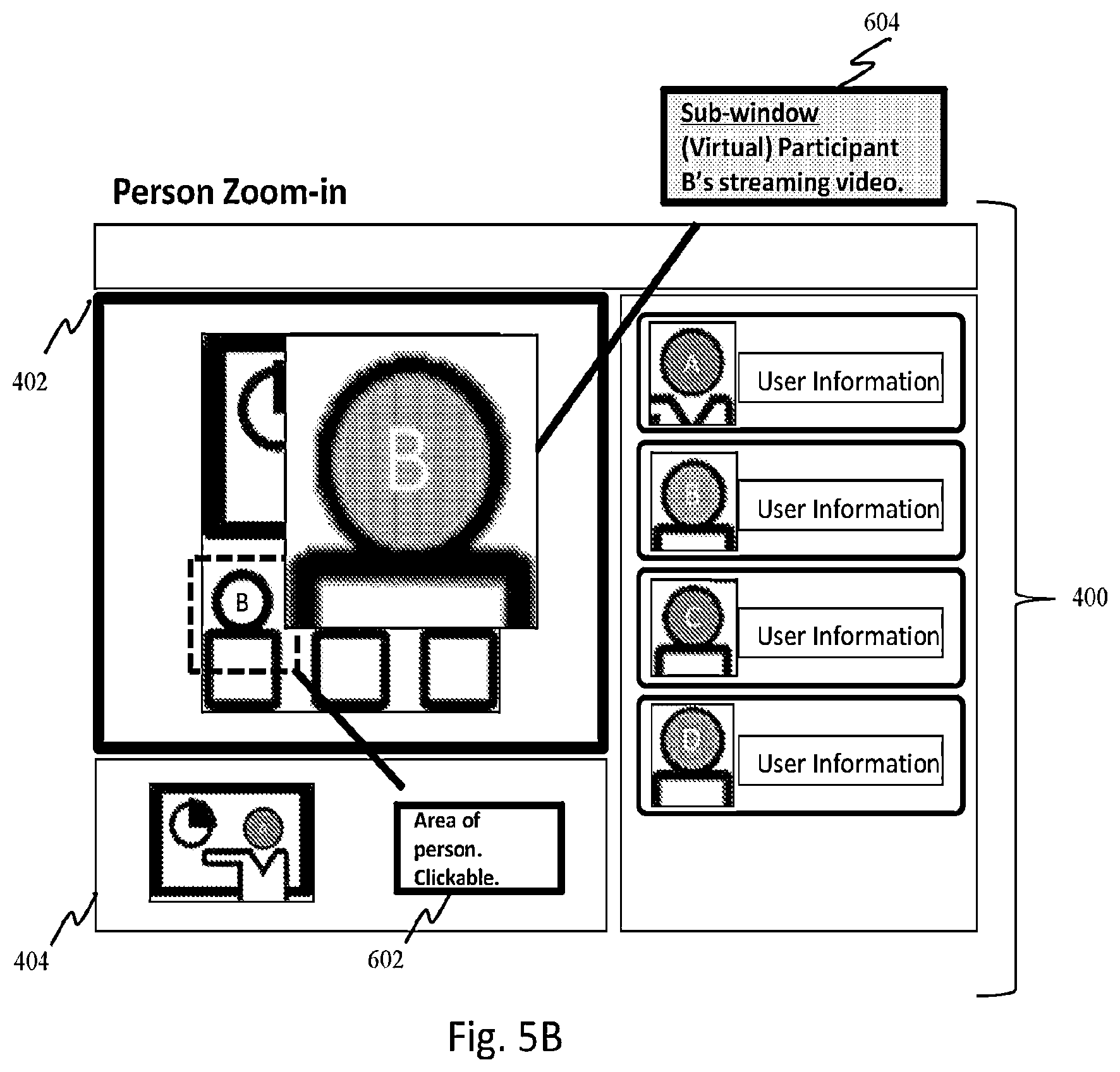 Patent US12568187 Figure 6 – System and method for augmented views in an online meeting