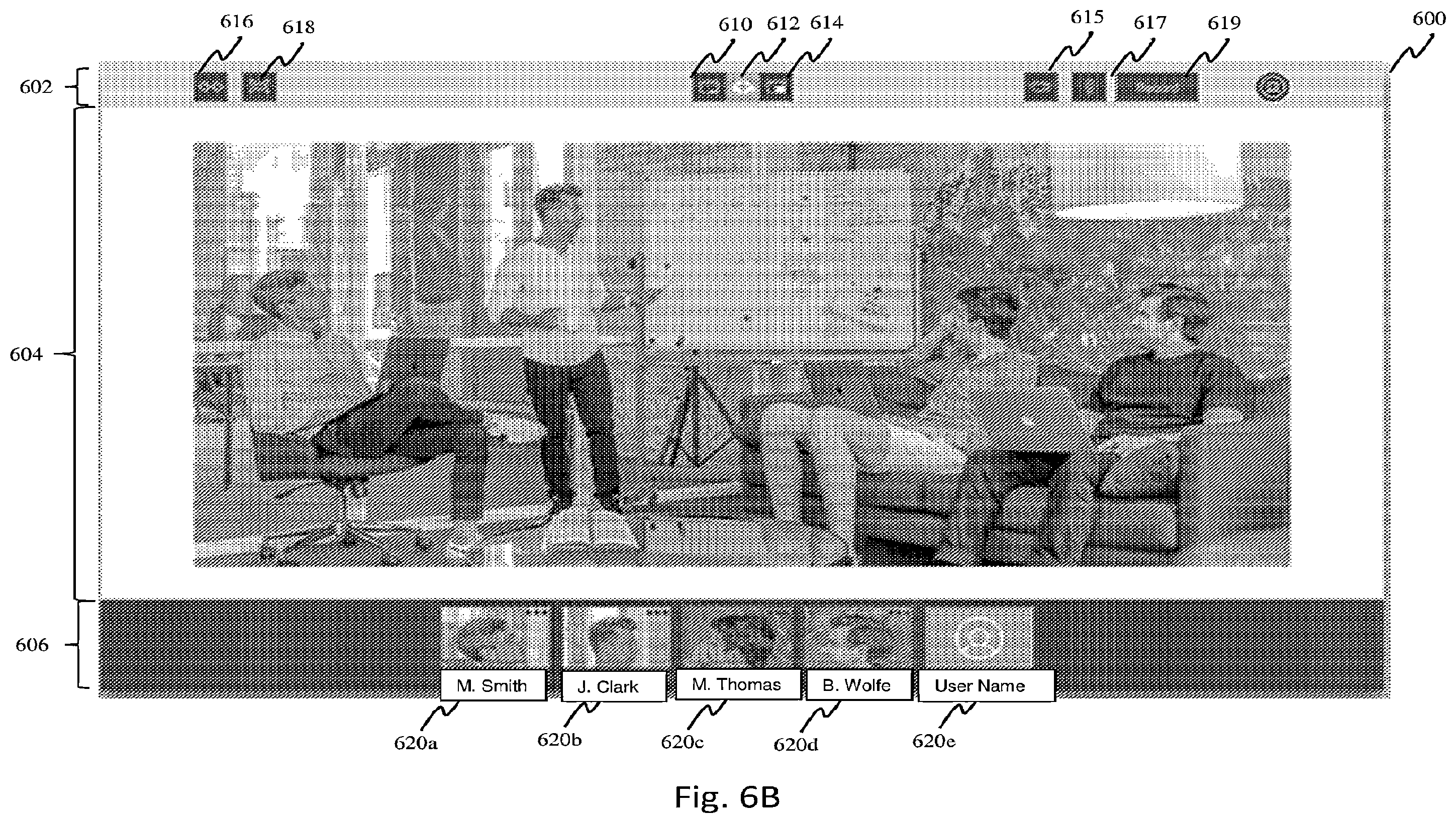Patent US12568187 Figure 8 – System and method for augmented views in an online meeting