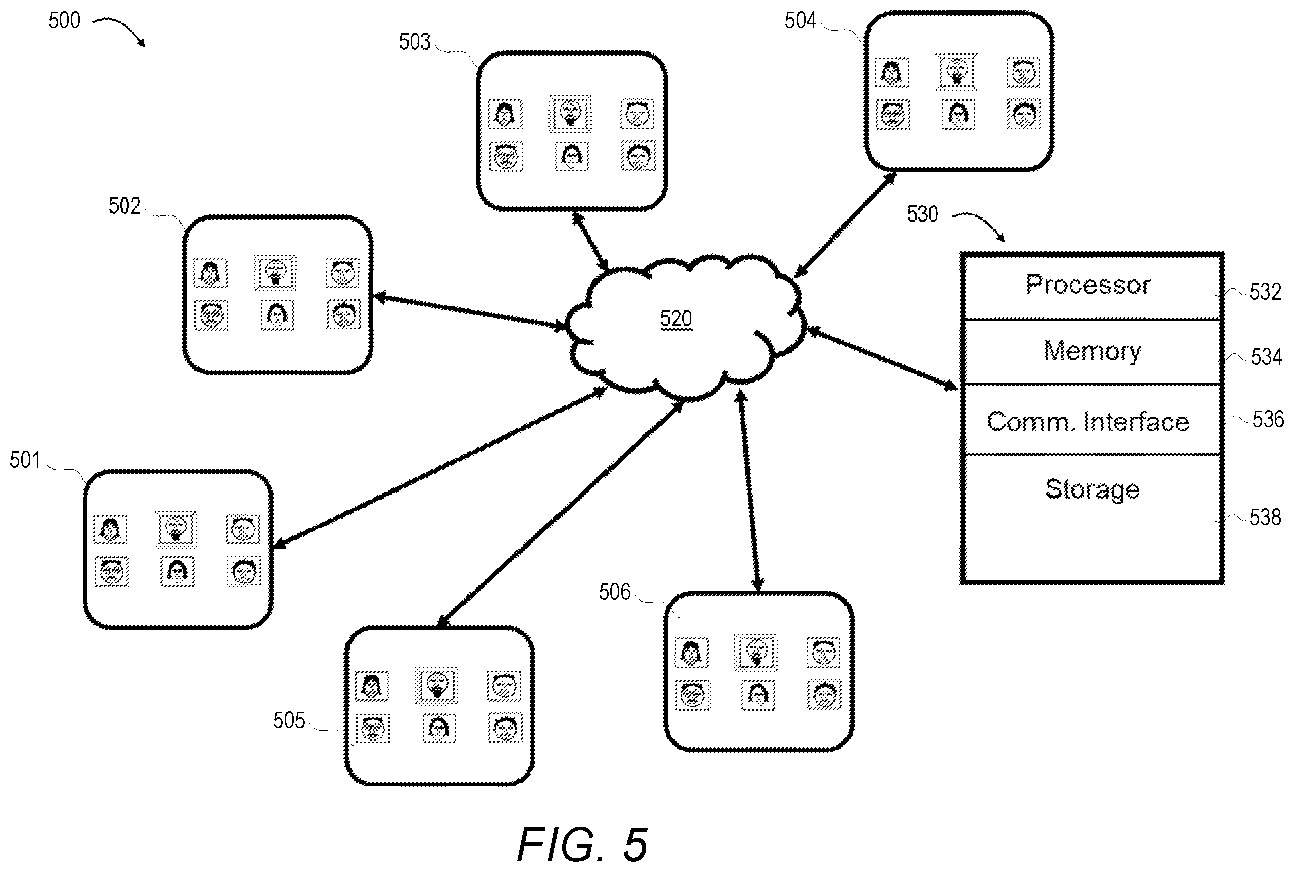 Patent US12568188 Figure 8 – Conference calling with dynamic surfacing of transcripts for overlapping audio communication
