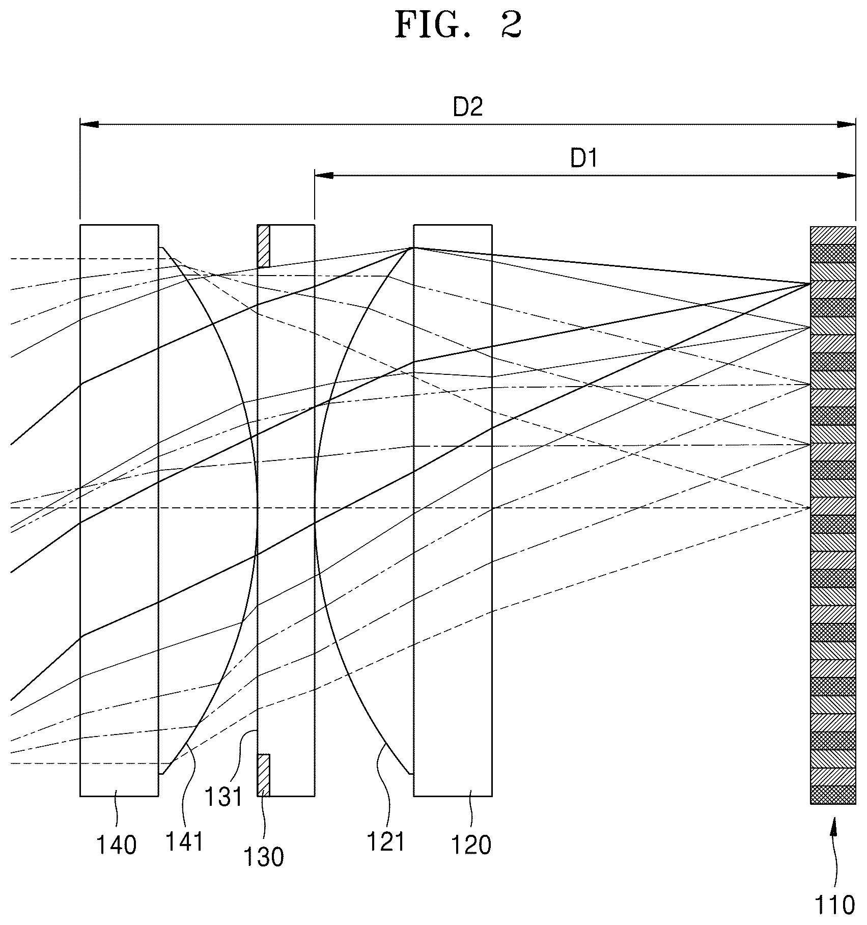 Patent US12568197 Figure 2 – Light field display apparatus