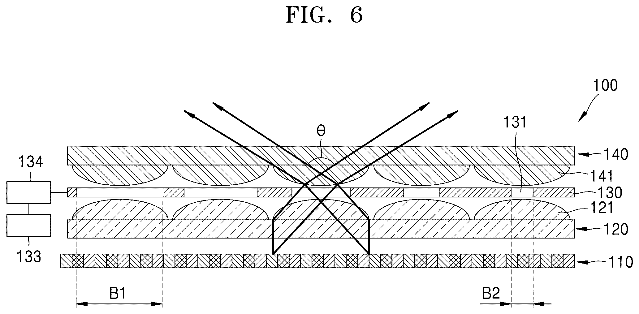 Patent US12568197 Figure 6 – Light field display apparatus