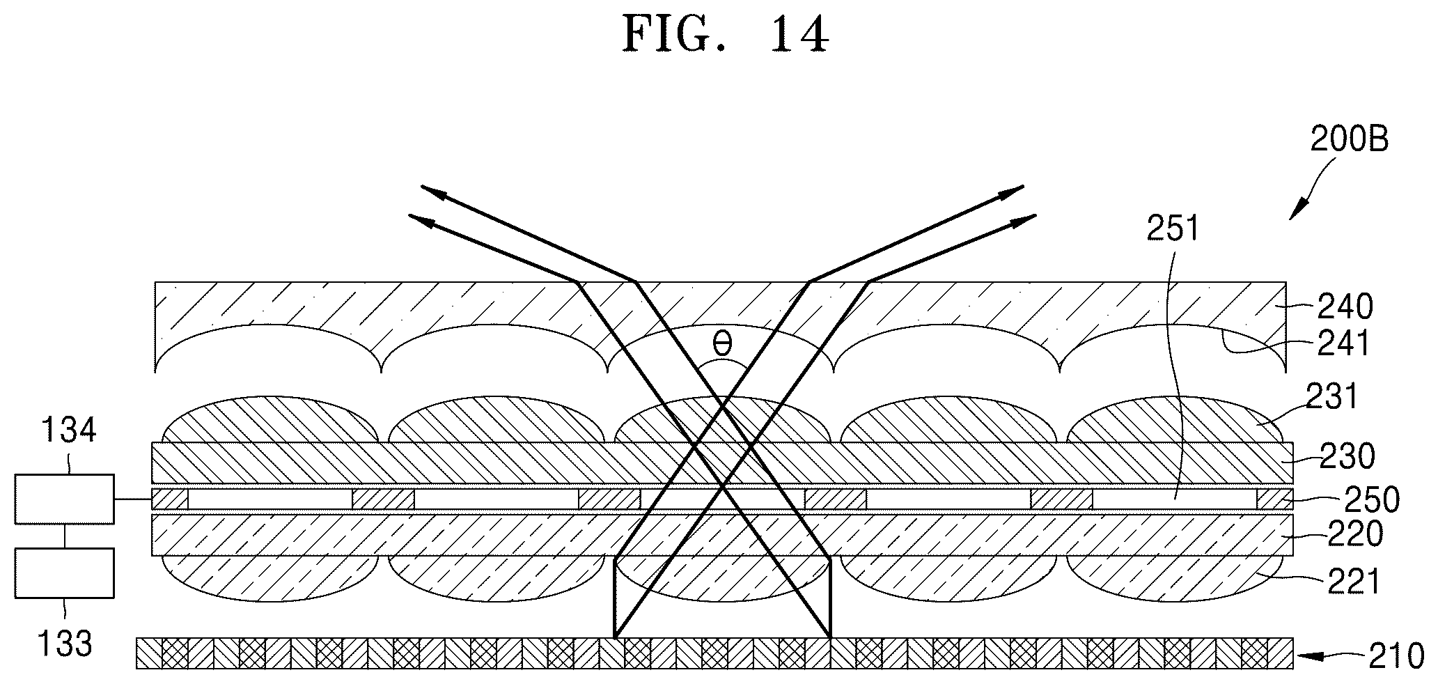 Patent US12568197 Figure 14 – Light field display apparatus