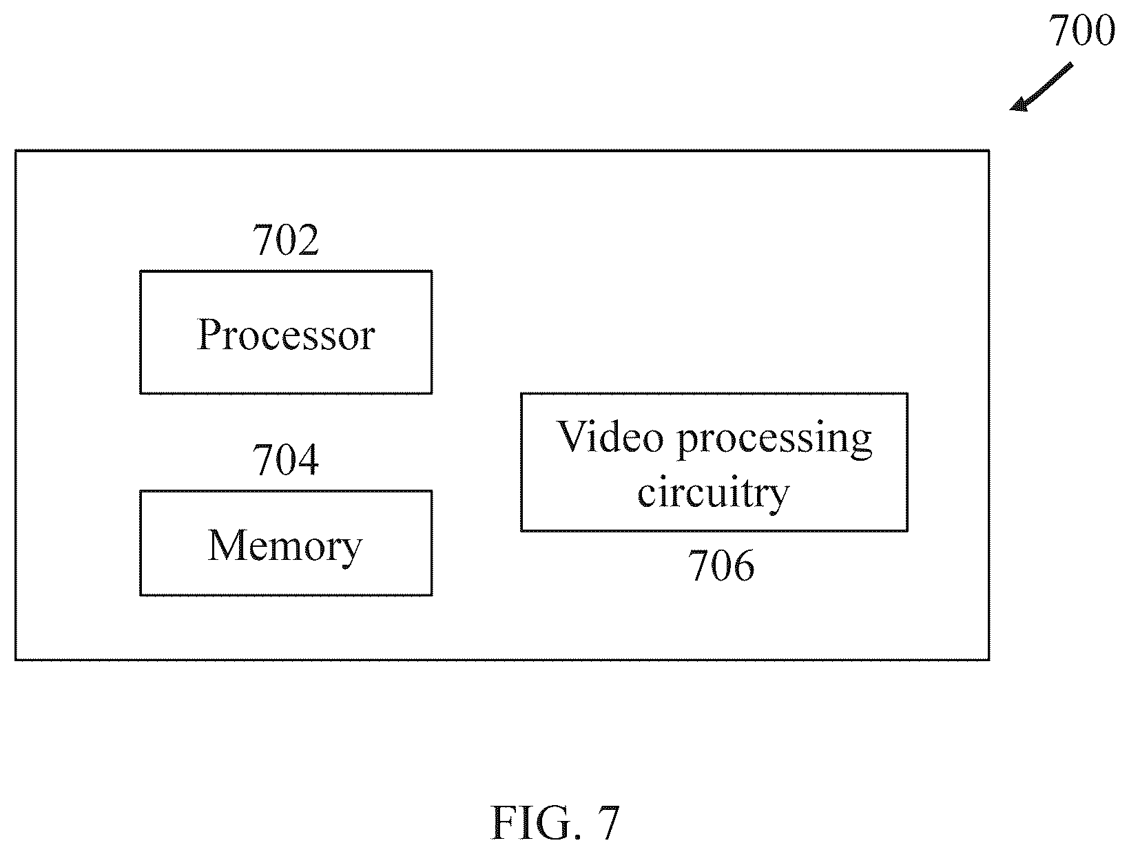 Patent US12568201 Figure 7 – Bitstream conformance constraints for intra block copy in video coding