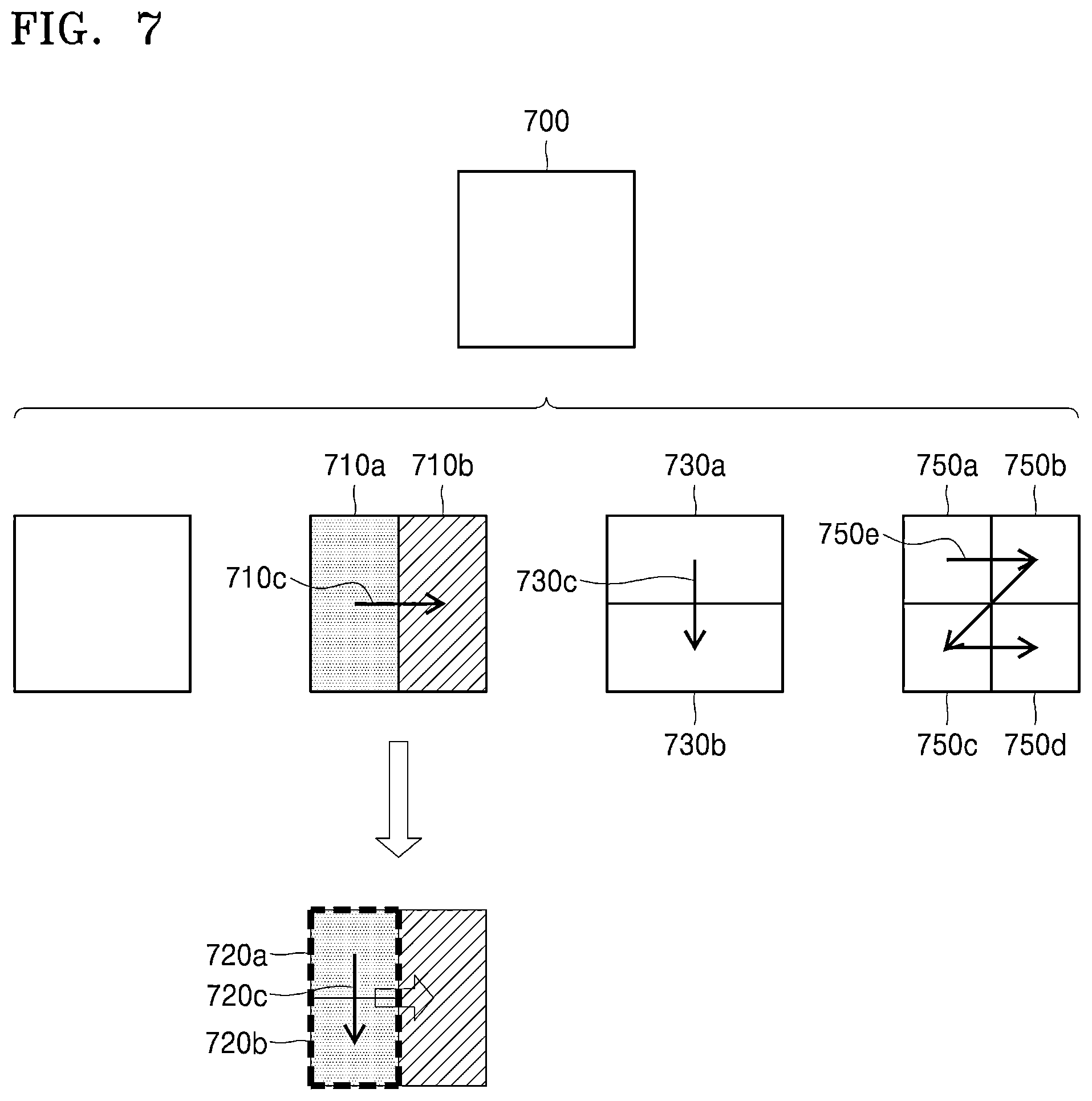 Patent US12568207 Figure 7 – Device and method for encoding and decoding motion information by means of neighboring motion information
