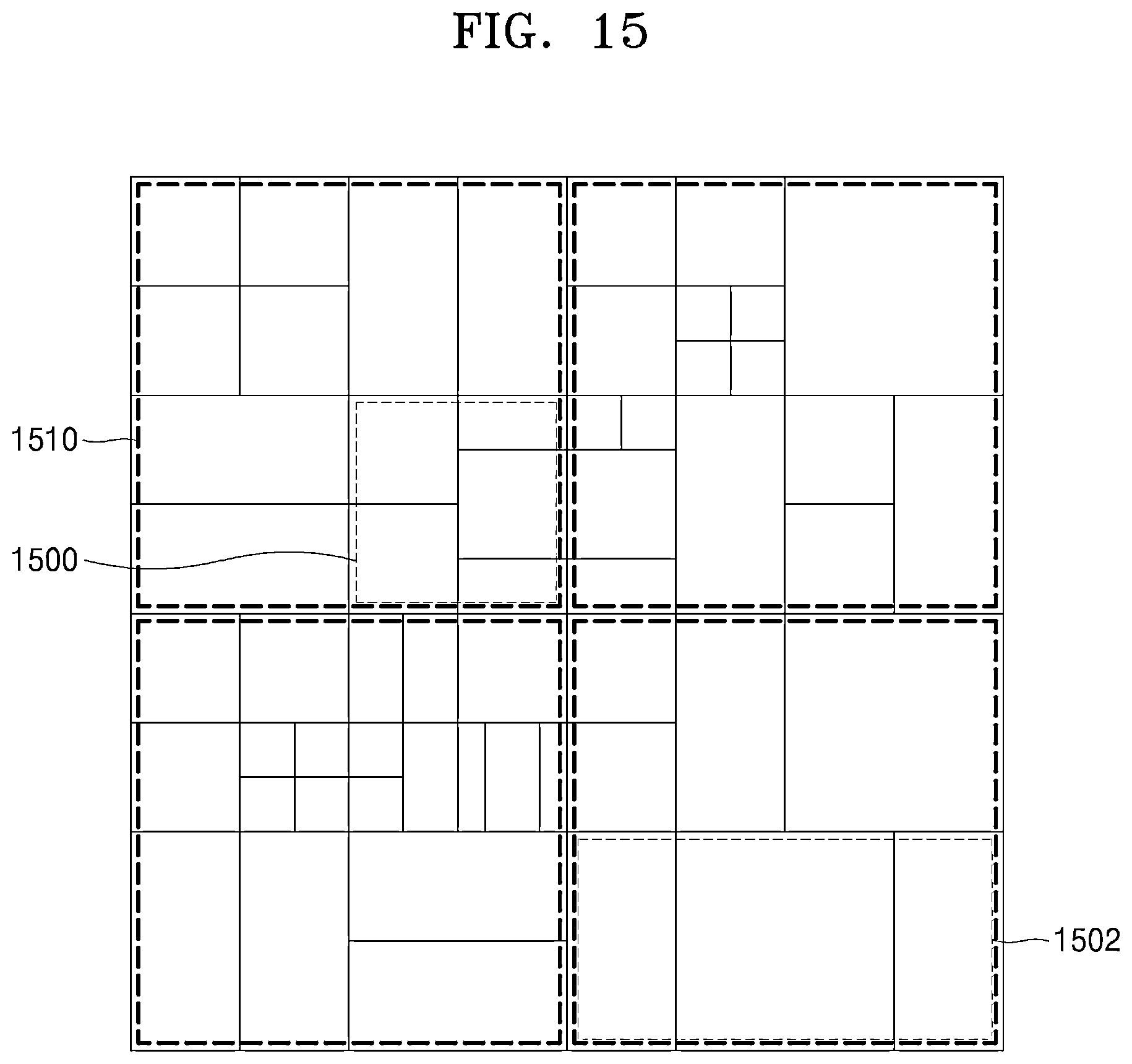 Patent US12568207 Figure 15 – Device and method for encoding and decoding motion information by means of neighboring motion information