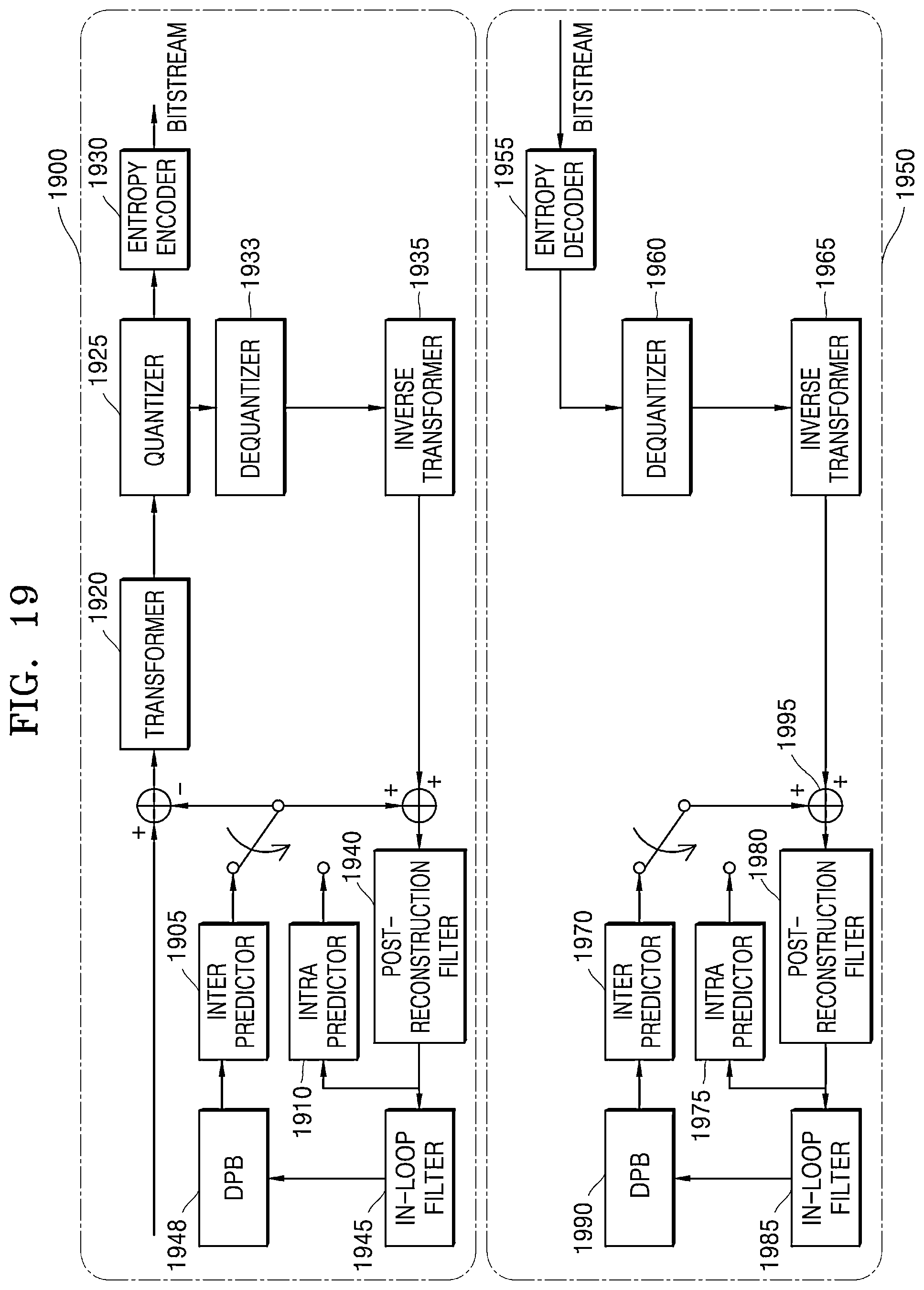 Patent US12568207 Figure 19 – Device and method for encoding and decoding motion information by means of neighboring motion information
