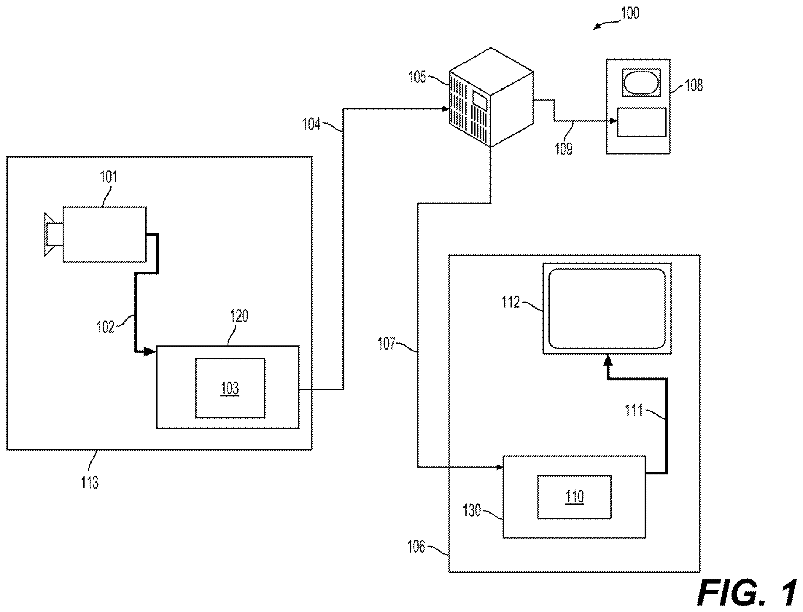 Patent US12568212 Figure 1 – Adaptive loop filtering on output(s) from offline fixed filtering