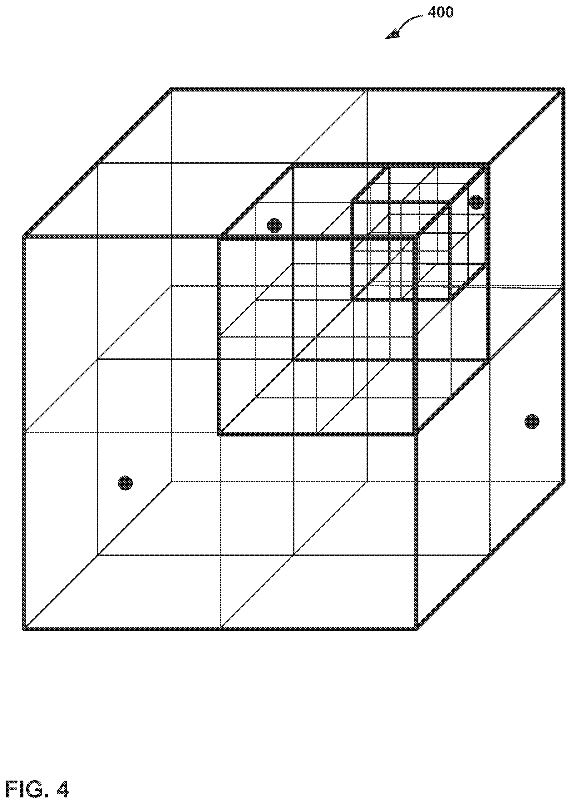 Patent US12568245 Figure 4 – Residual prediction for geometry point cloud compression