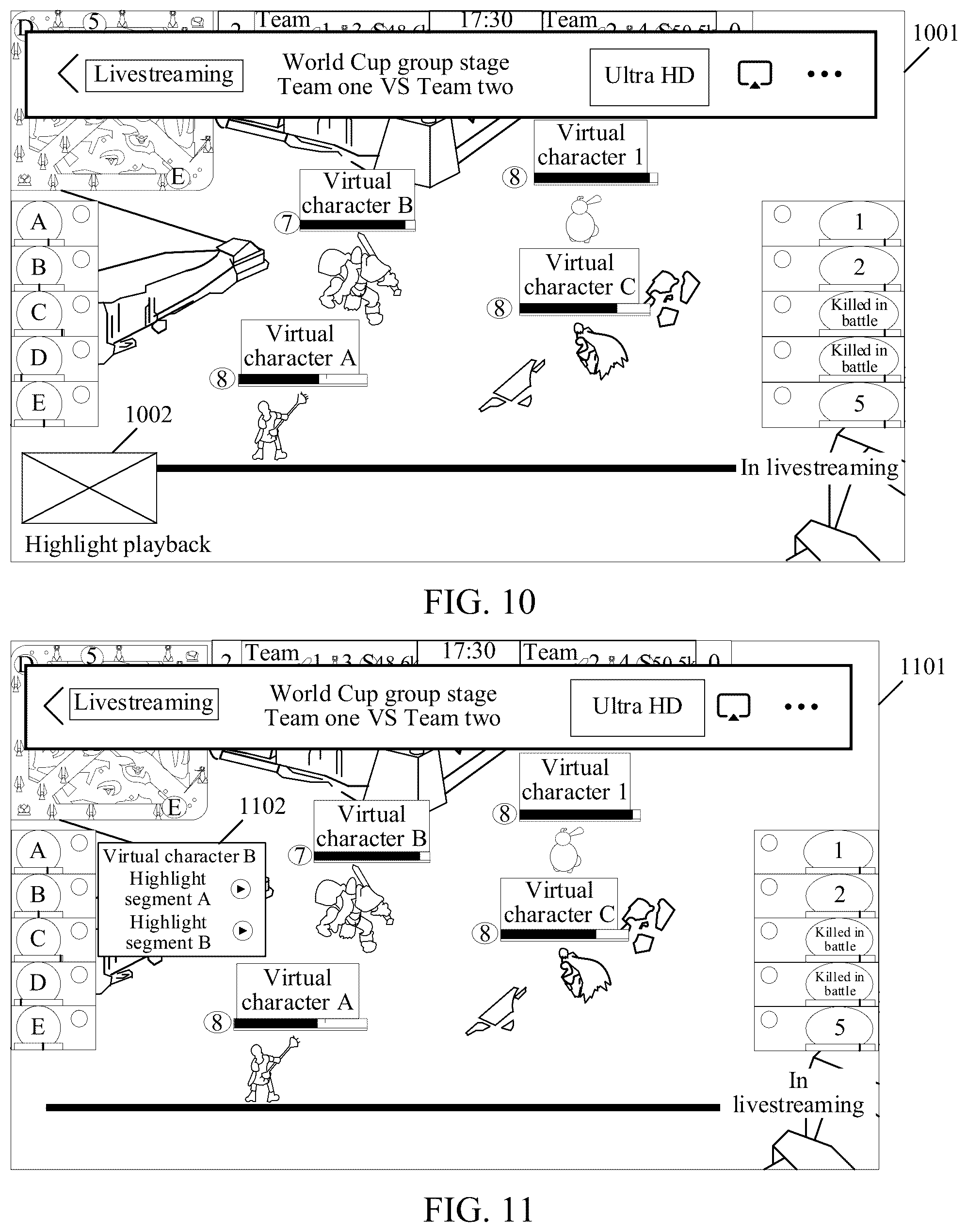 Patent US12568252 Figure 7 – Display method and apparatus for event livestreaming, device and storage medium