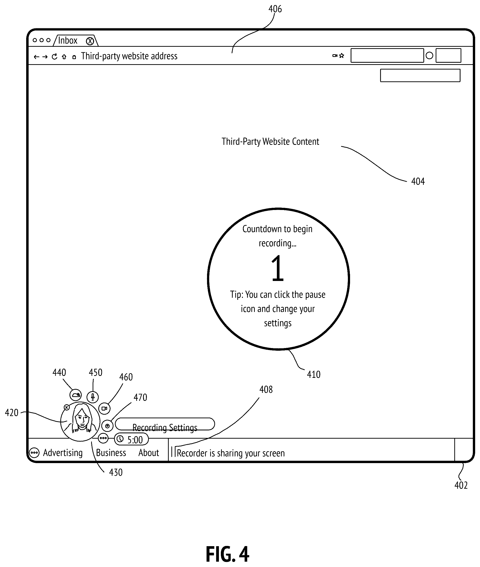 Patent US12568256 Figure 4 – Instantaneous media stream transcription systems and methods