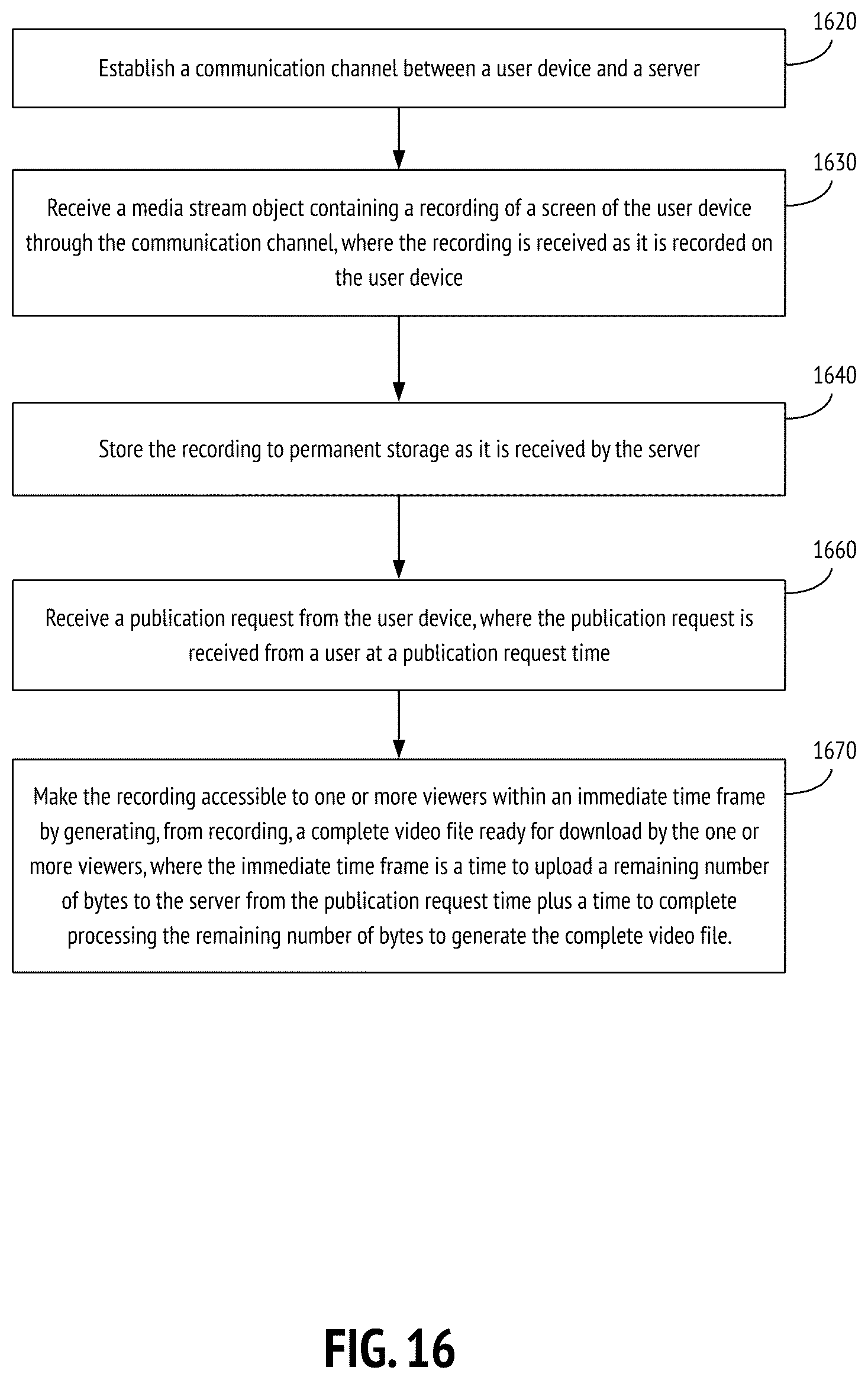 Patent US12568256 Figure 16 – Instantaneous media stream transcription systems and methods