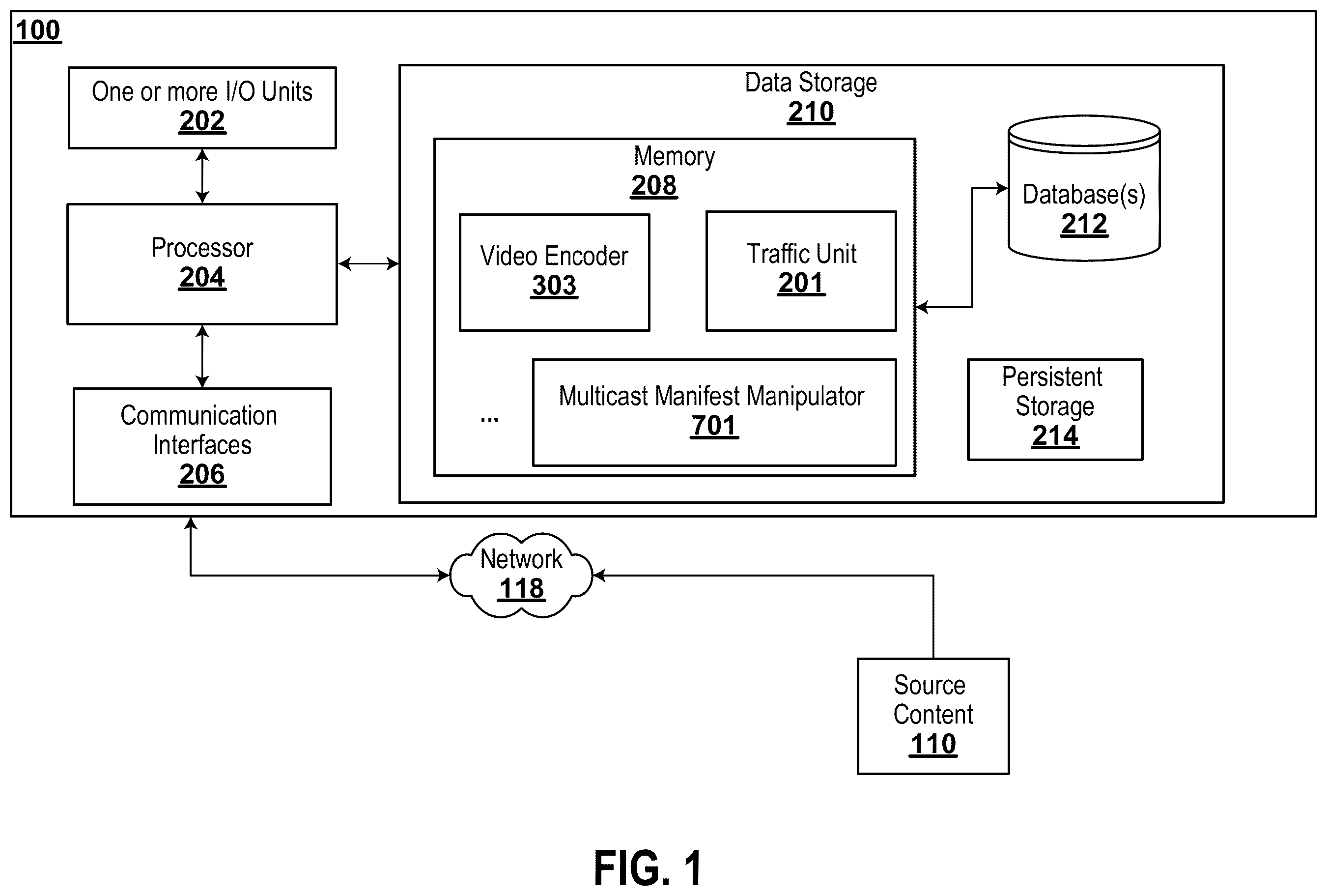 Patent US12568259 Figure 1 – Systems and methods for hybrid delivery of multicast video content