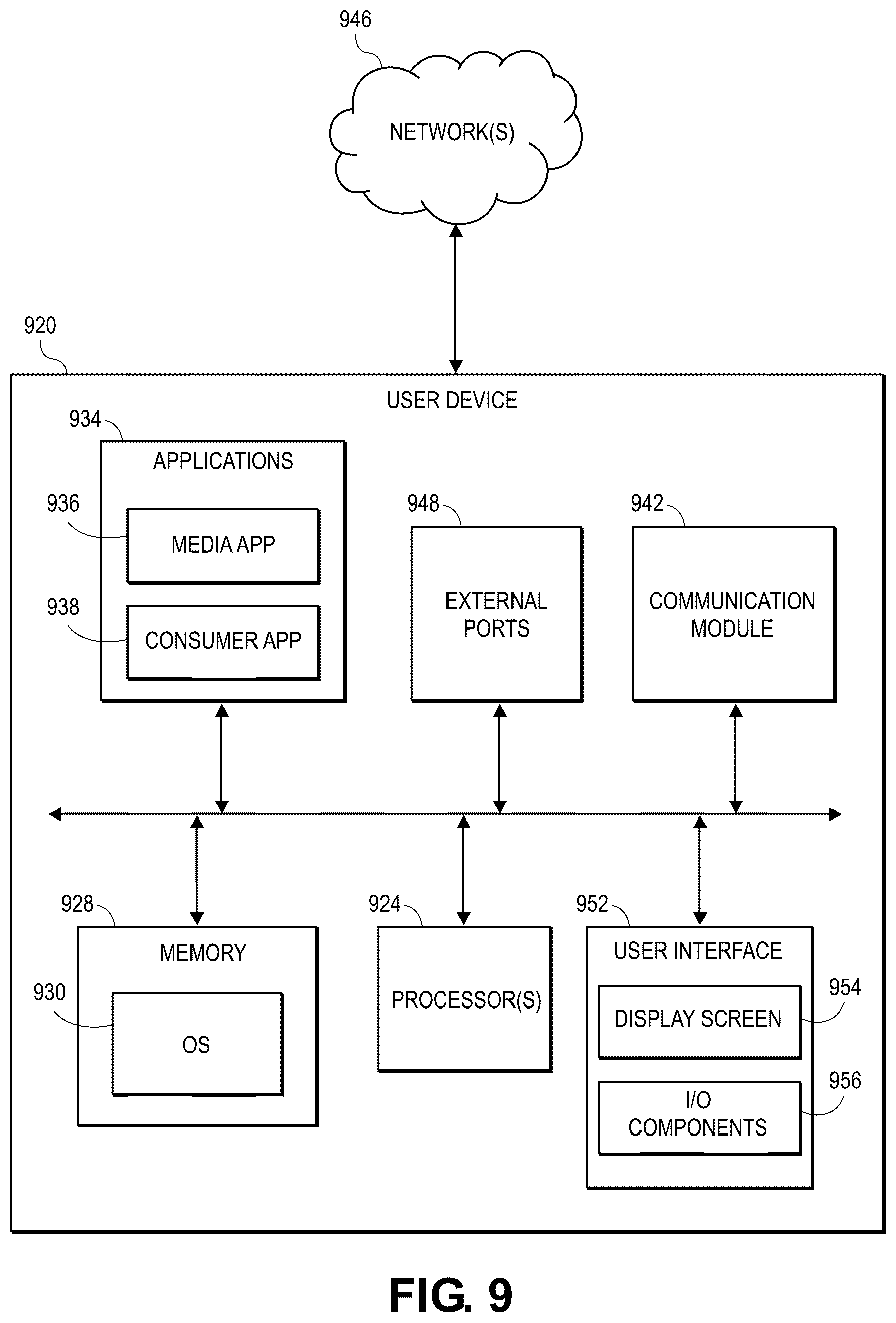 Patent US12568266 Figure 9 – Media content distribution platform