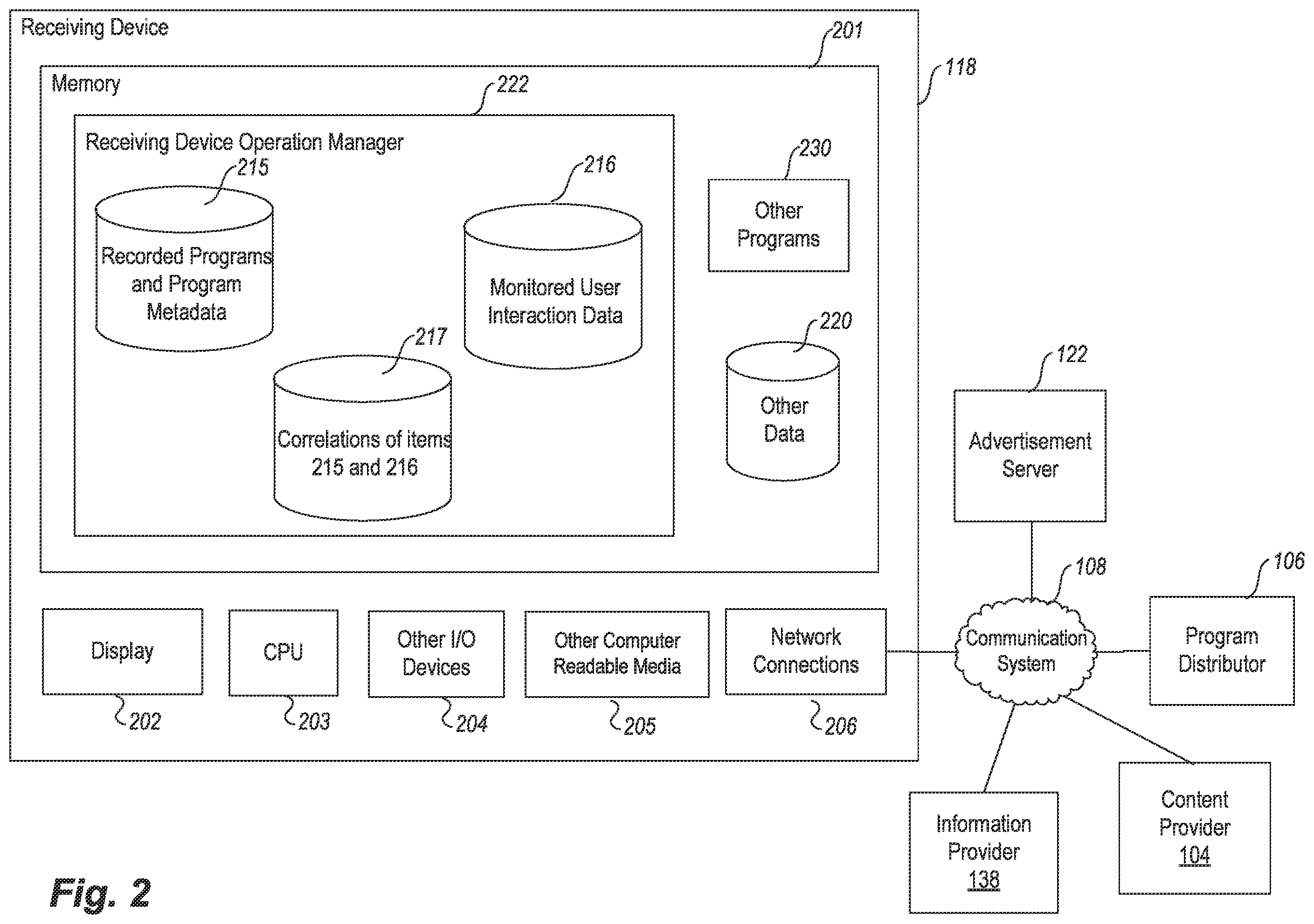 Patent US12568273 Figure 2 – Systems and methods for assessing viewer interest in content and advertisements