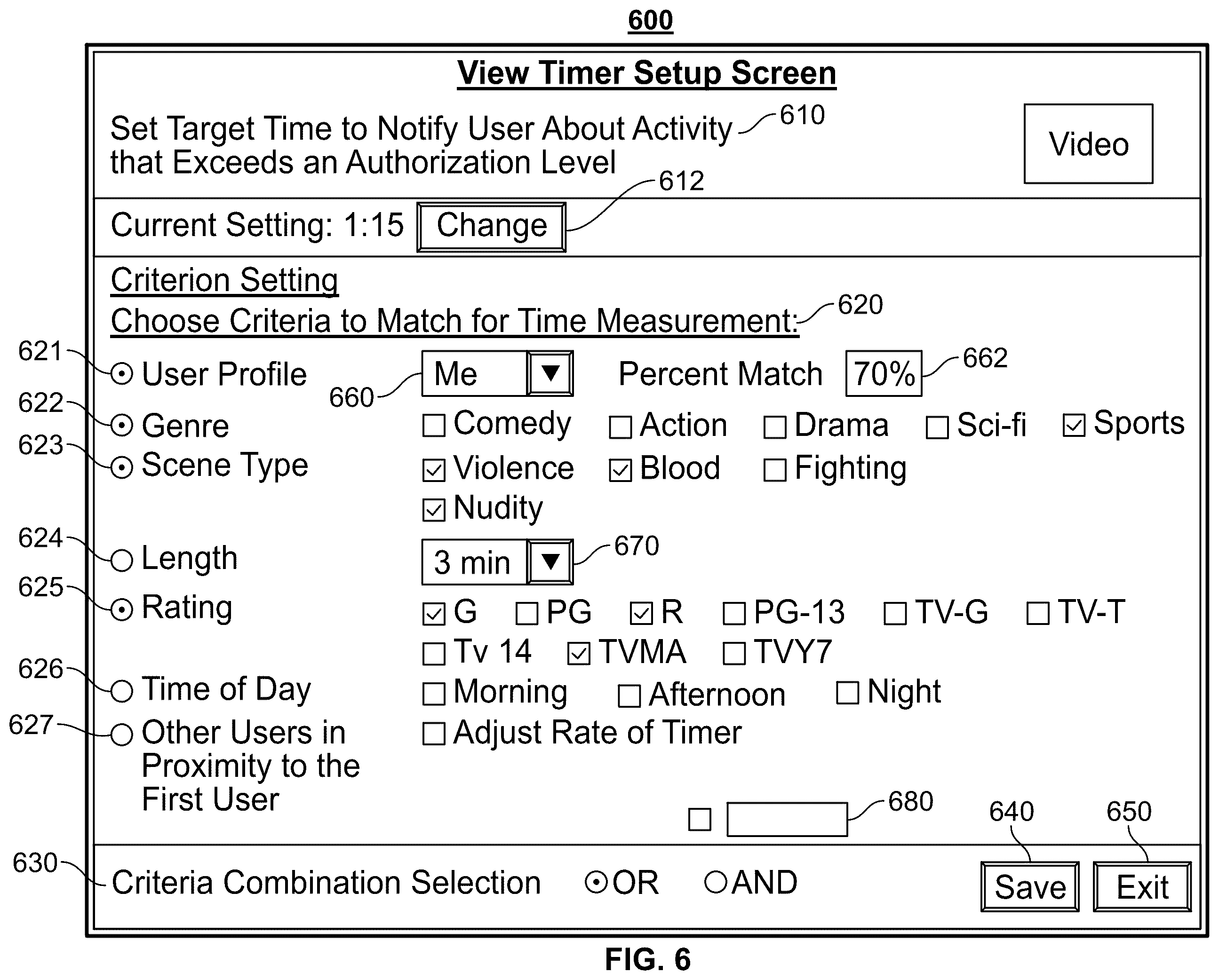 Patent US12568275 Figure 4 – Systems and methods for notifying a user when activity exceeds an authorization level